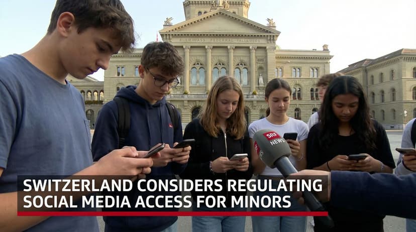 Switzerland Considers Regulating Social Media Access for Minors