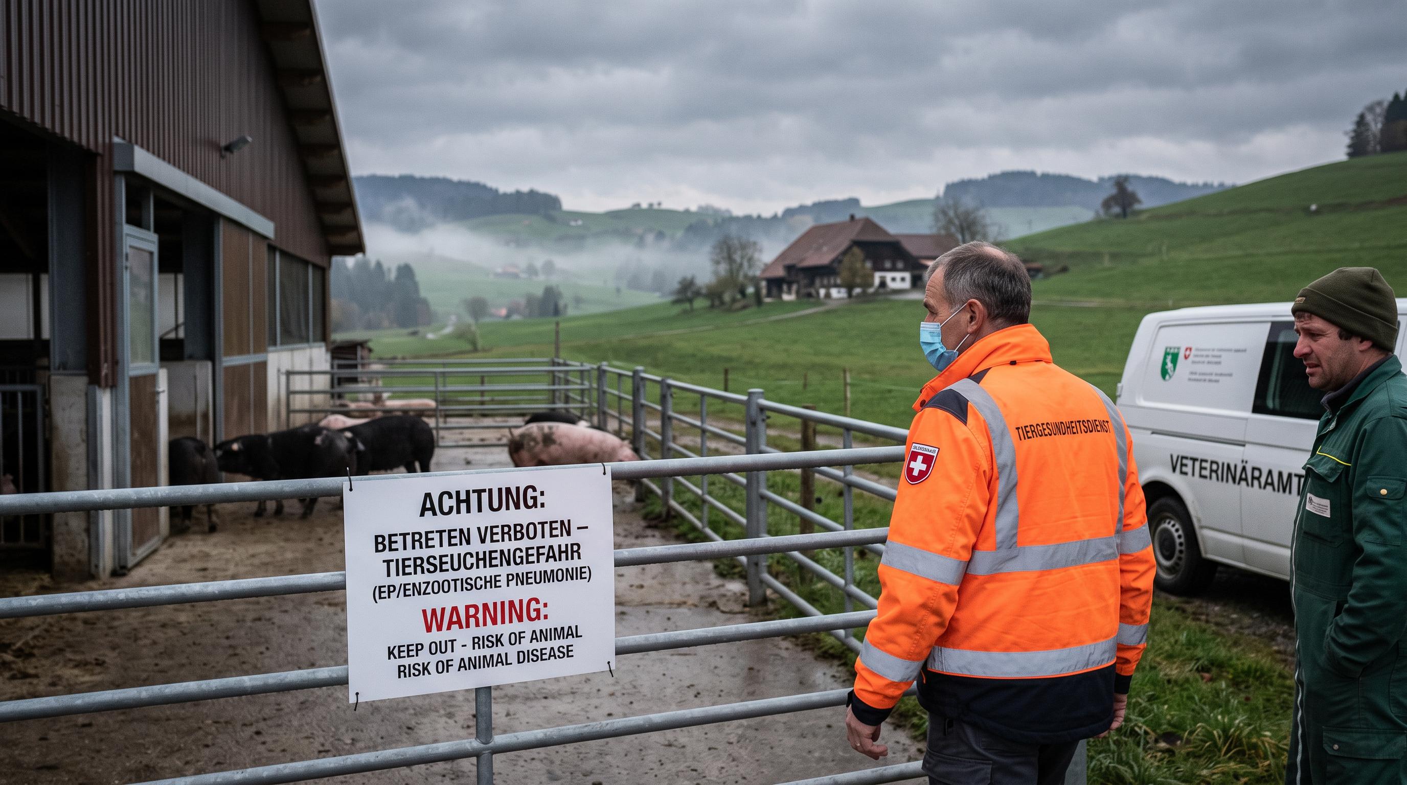 Twenty Swiss pig herds to be culled after lung disease outbreak