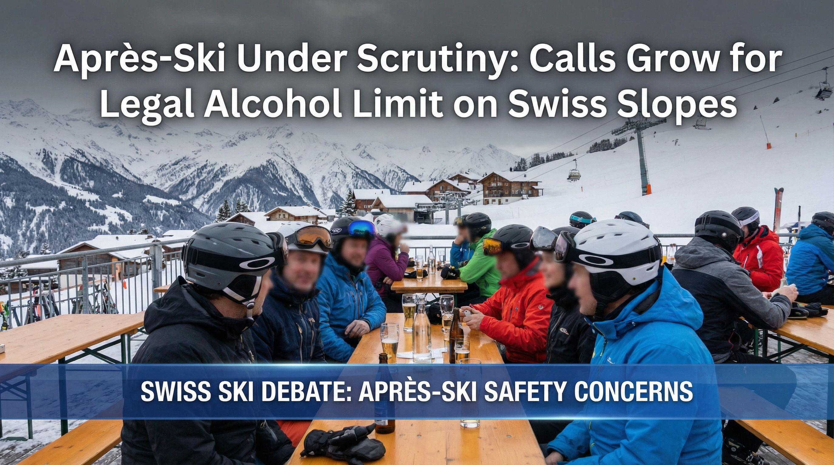 Après-Ski Under Scrutiny: Calls Grow for Legal Alcohol Limit on Swiss Slopes