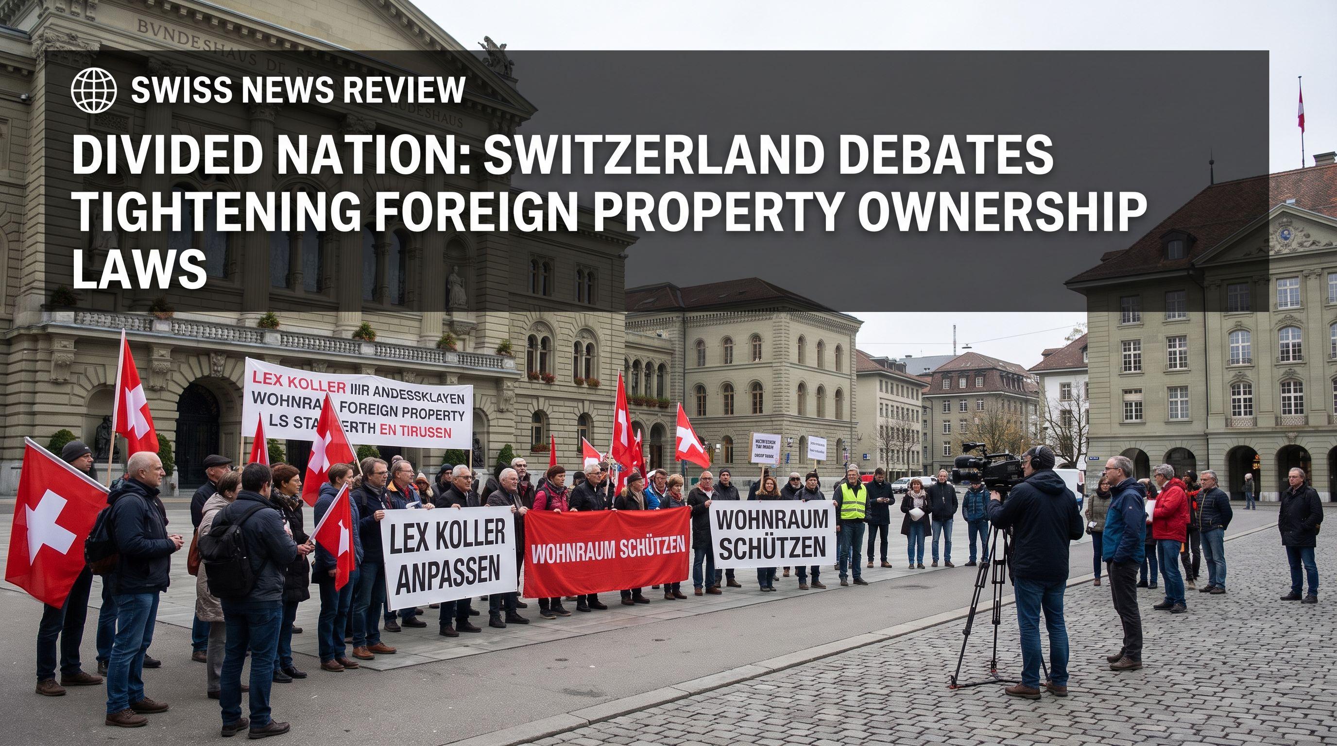 Divided Nation: Switzerland Debates Tightening Foreign Property Ownership Laws