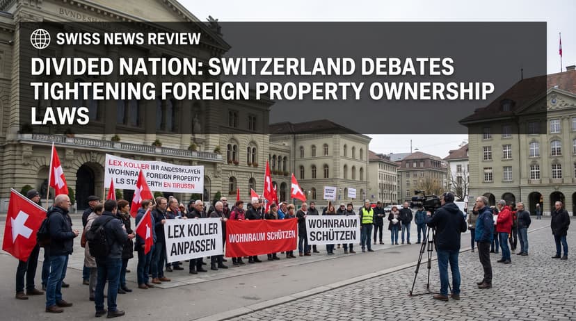 Divided Nation: Switzerland Debates Tightening Foreign Property Ownership Laws