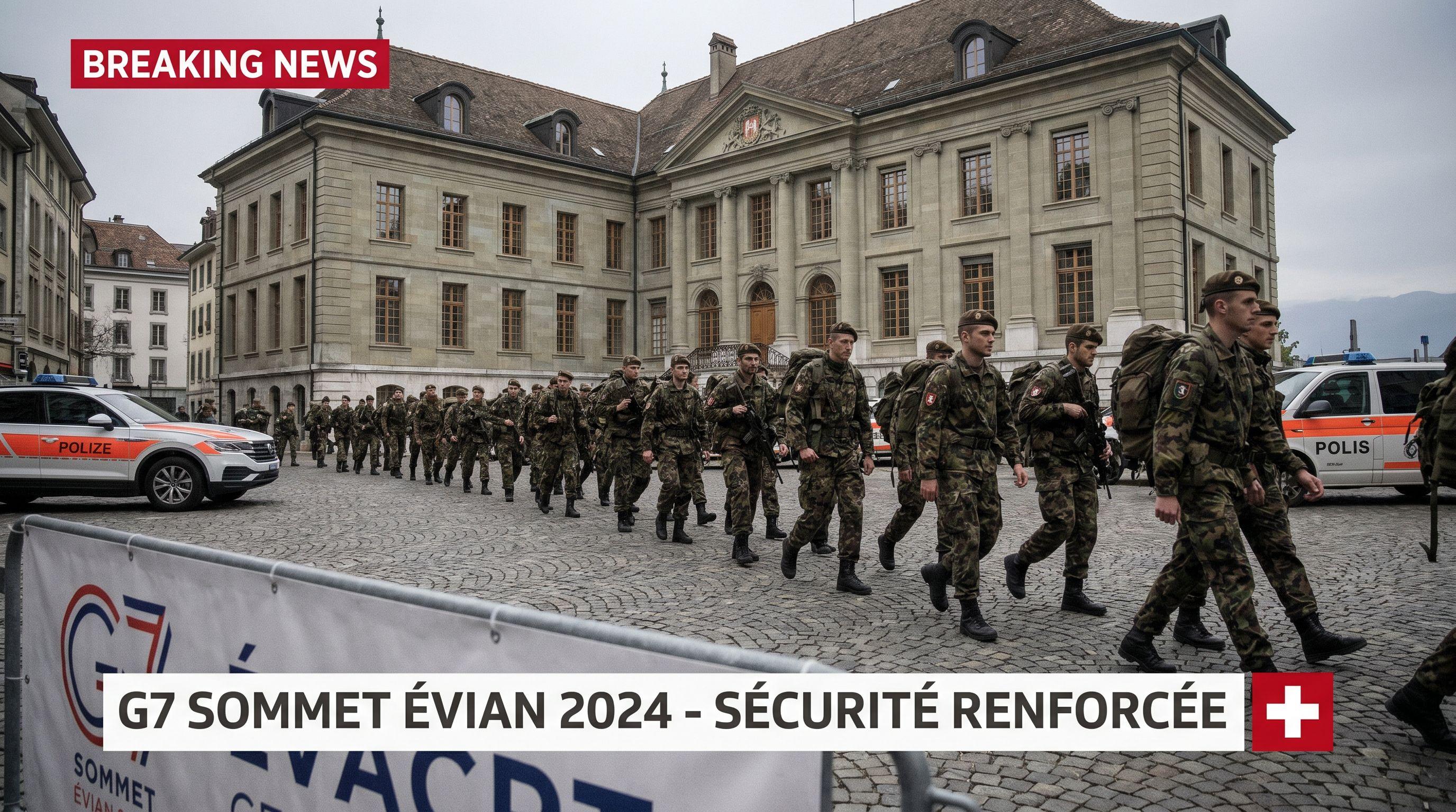 Switzerland to Deploy 4,000 Soldiers for G7 Summit Security