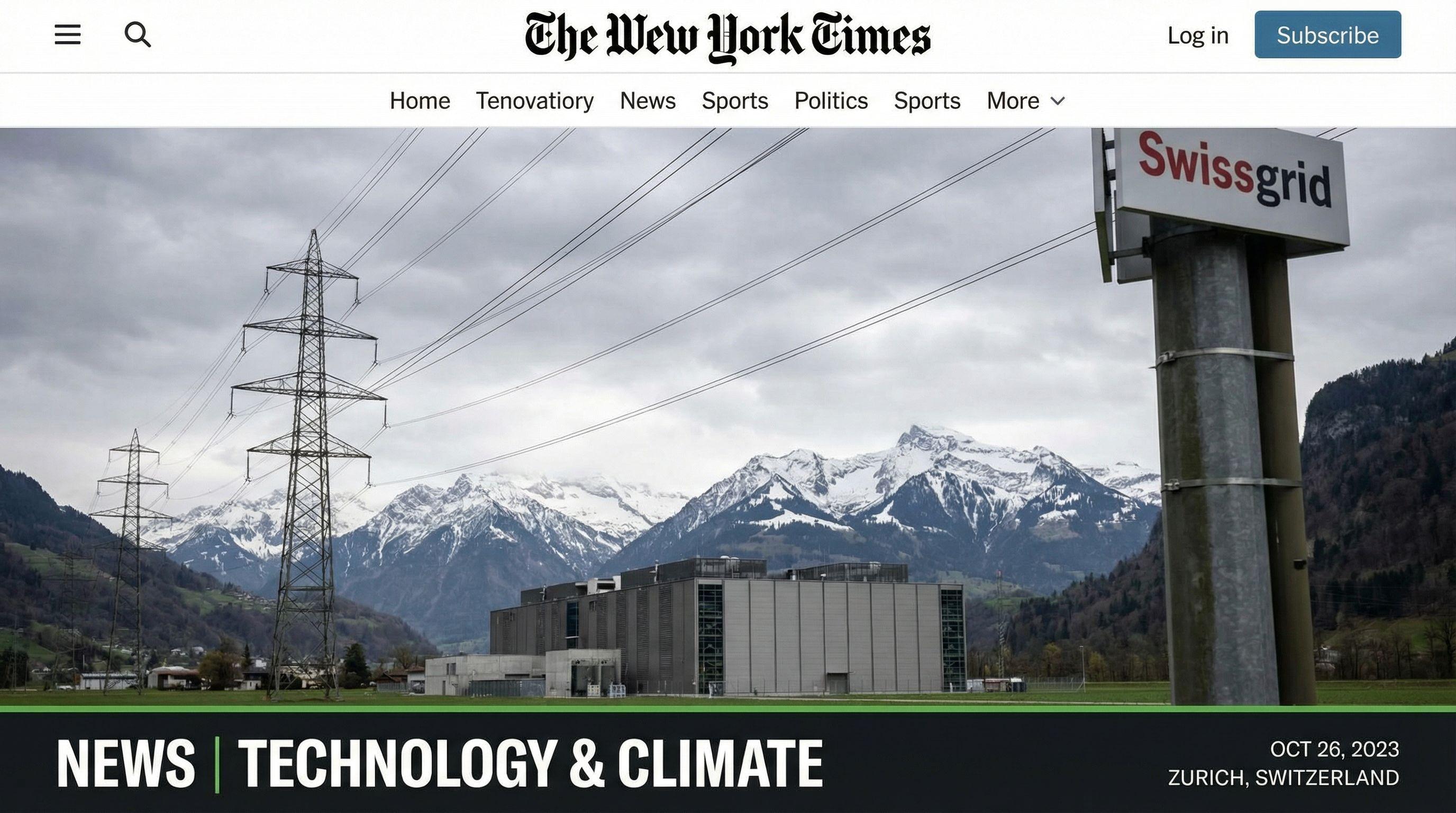Switzerland's Digital Boom: Can the Power Grid and Climate Goals Keep Up?