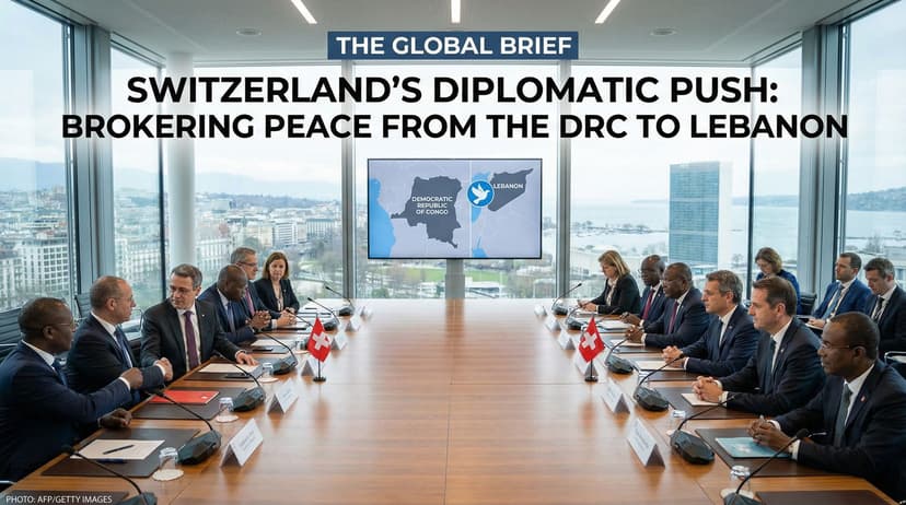 Switzerland's Diplomatic Push: Brokering Peace from the DRC to Lebanon