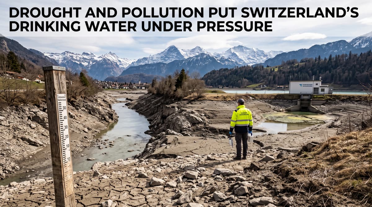 Drought and pollution put Switzerland’s drinking water under pressure