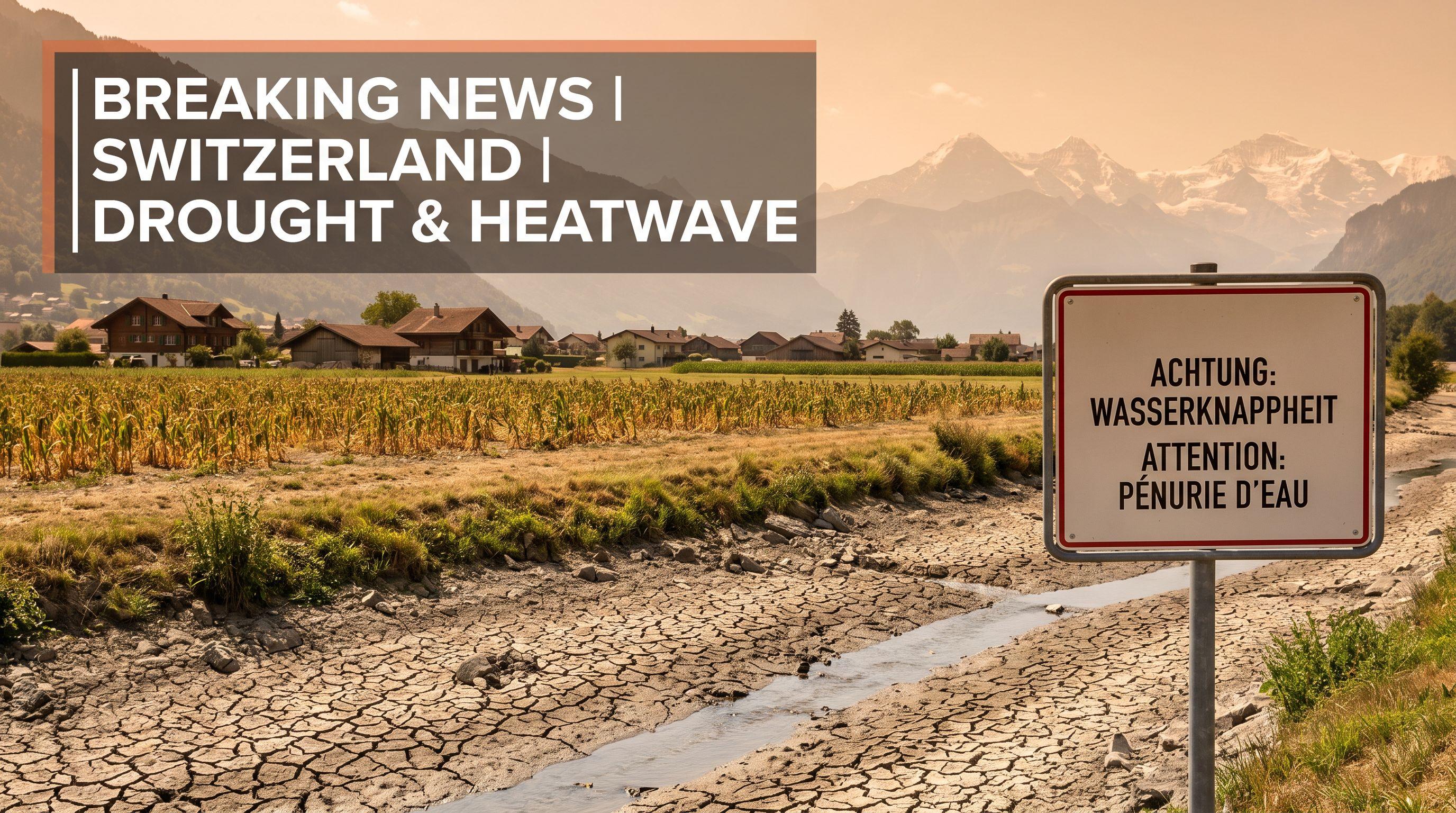 Switzerland Faces Worsening Drought as New Heatwave Looms