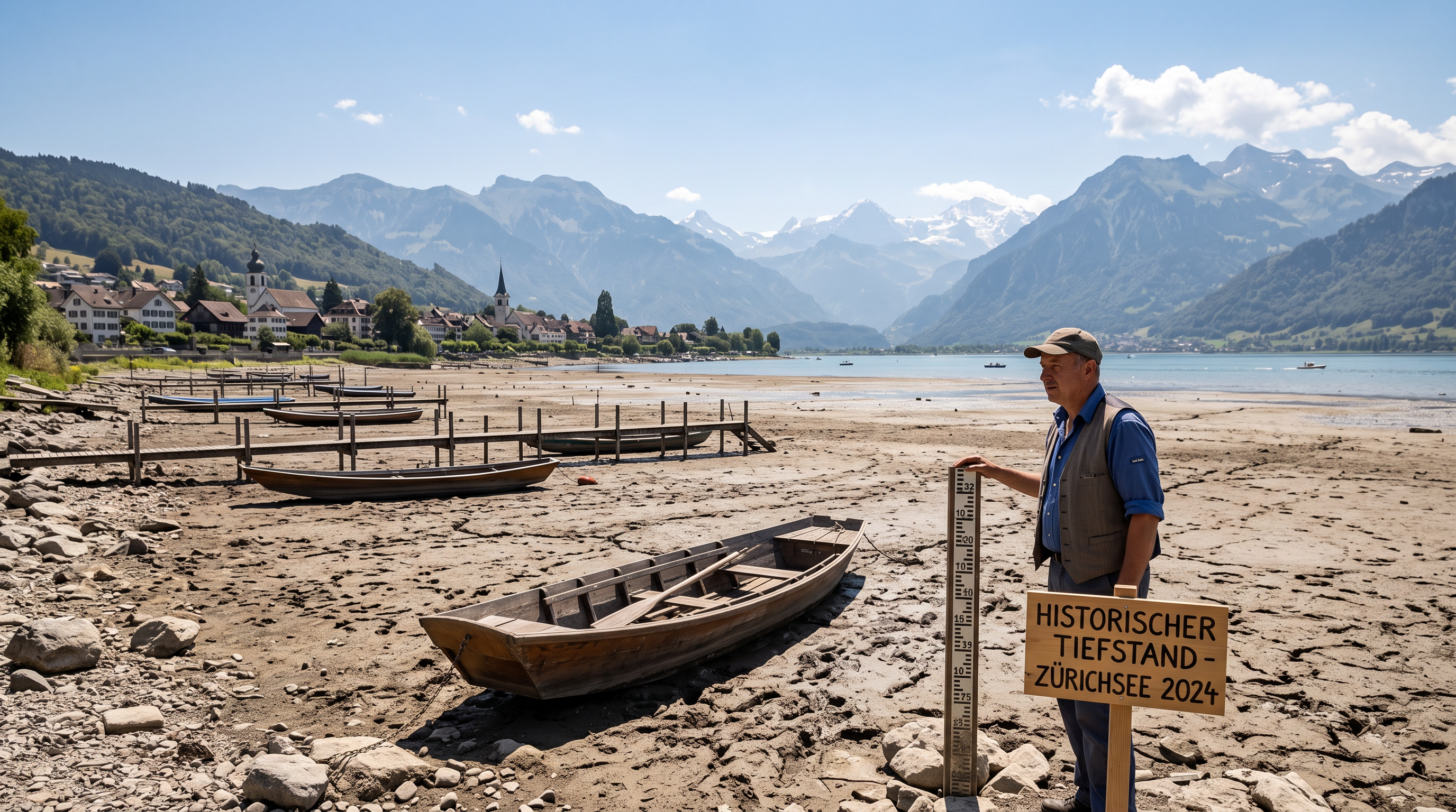 Switzerland’s drought deepens as lakes and rivers hit historic lows