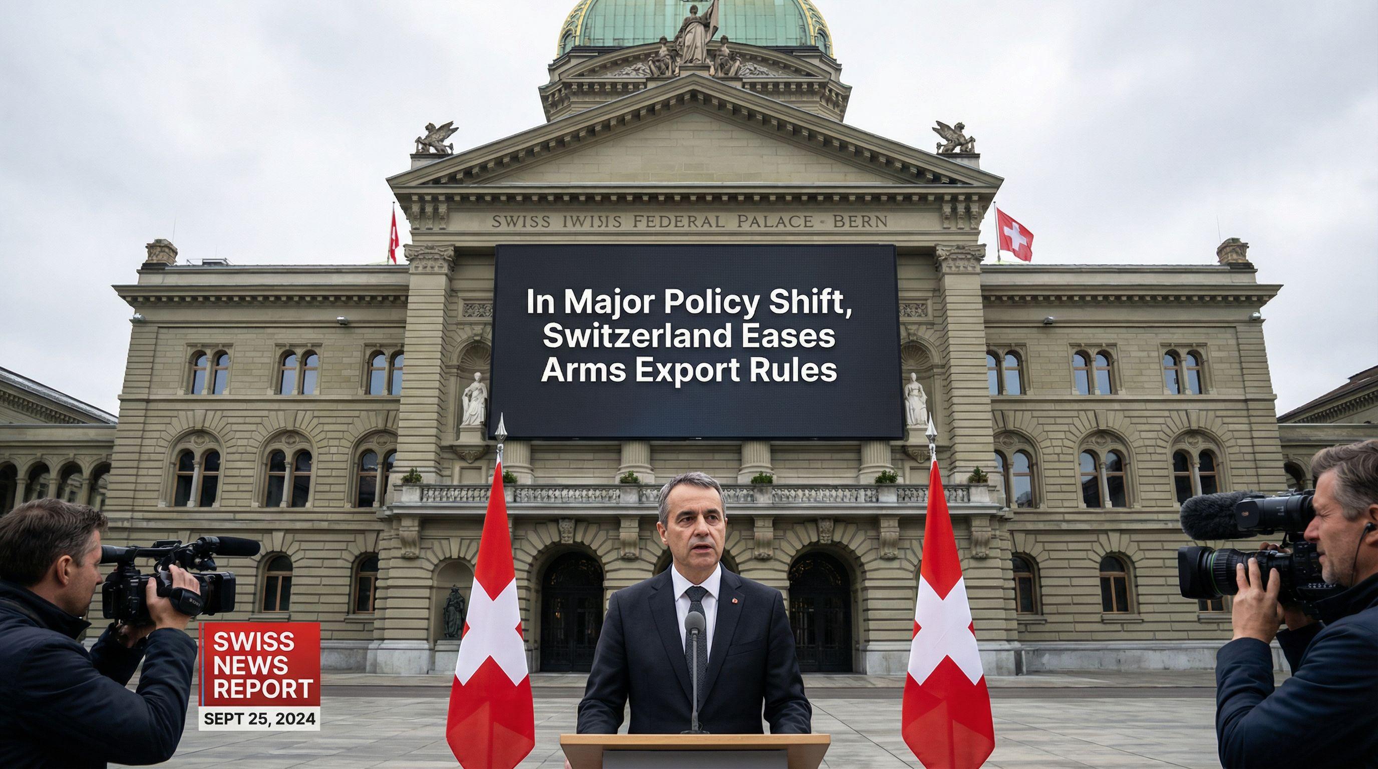 In Major Policy Shift, Switzerland Eases Arms Export Rules