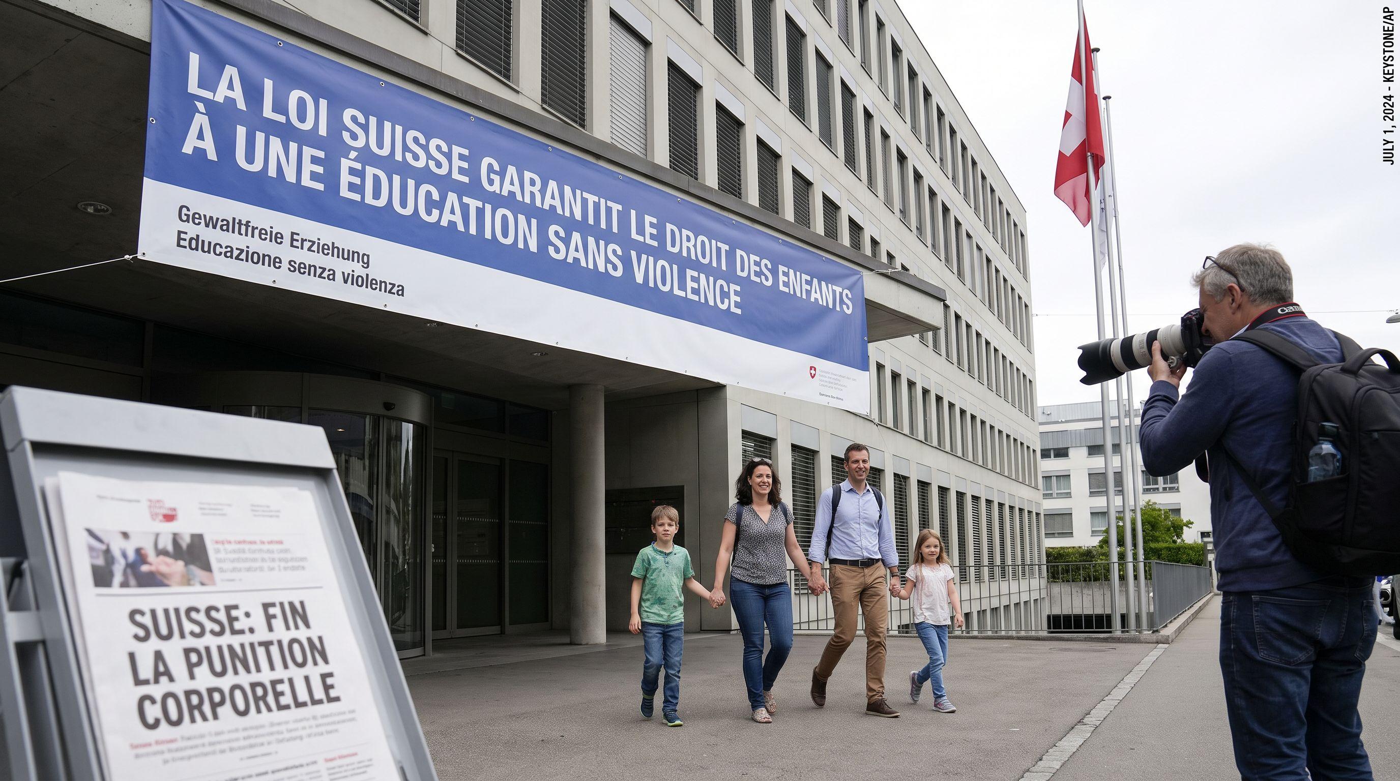 Switzerland Enshrines Children's Right to a Violence-Free Upbringing in Law