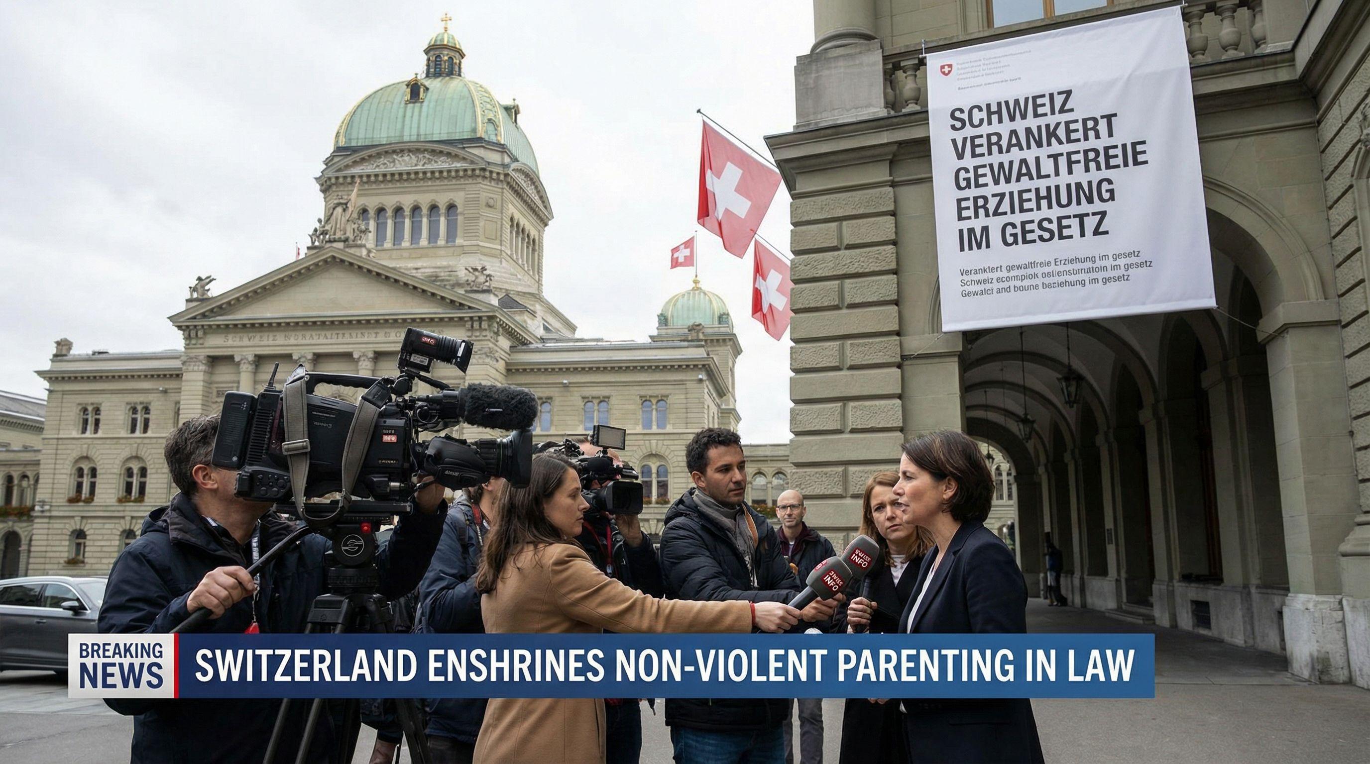 Switzerland Enshrines Non-Violent Parenting in Law