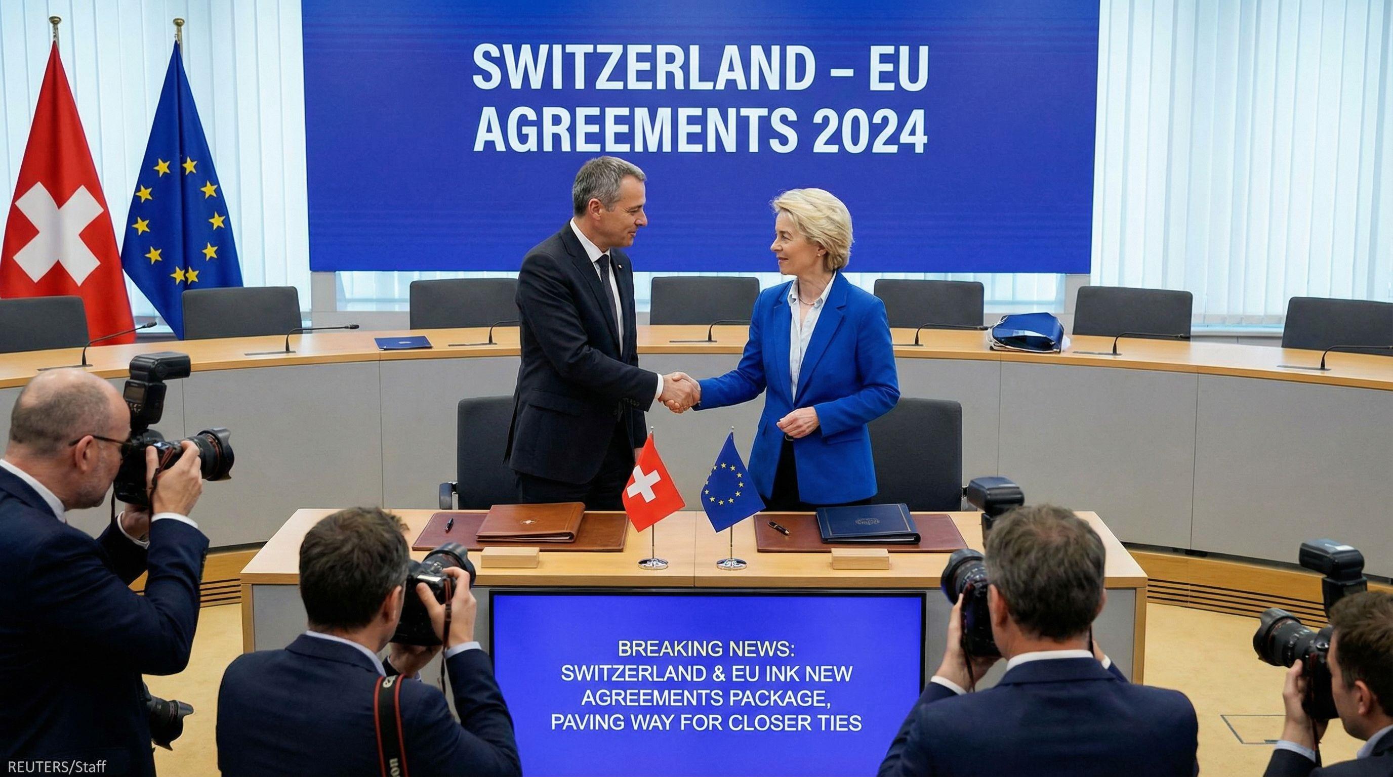 Switzerland and EU Ink New Agreements Package, Paving Way for Closer Ties