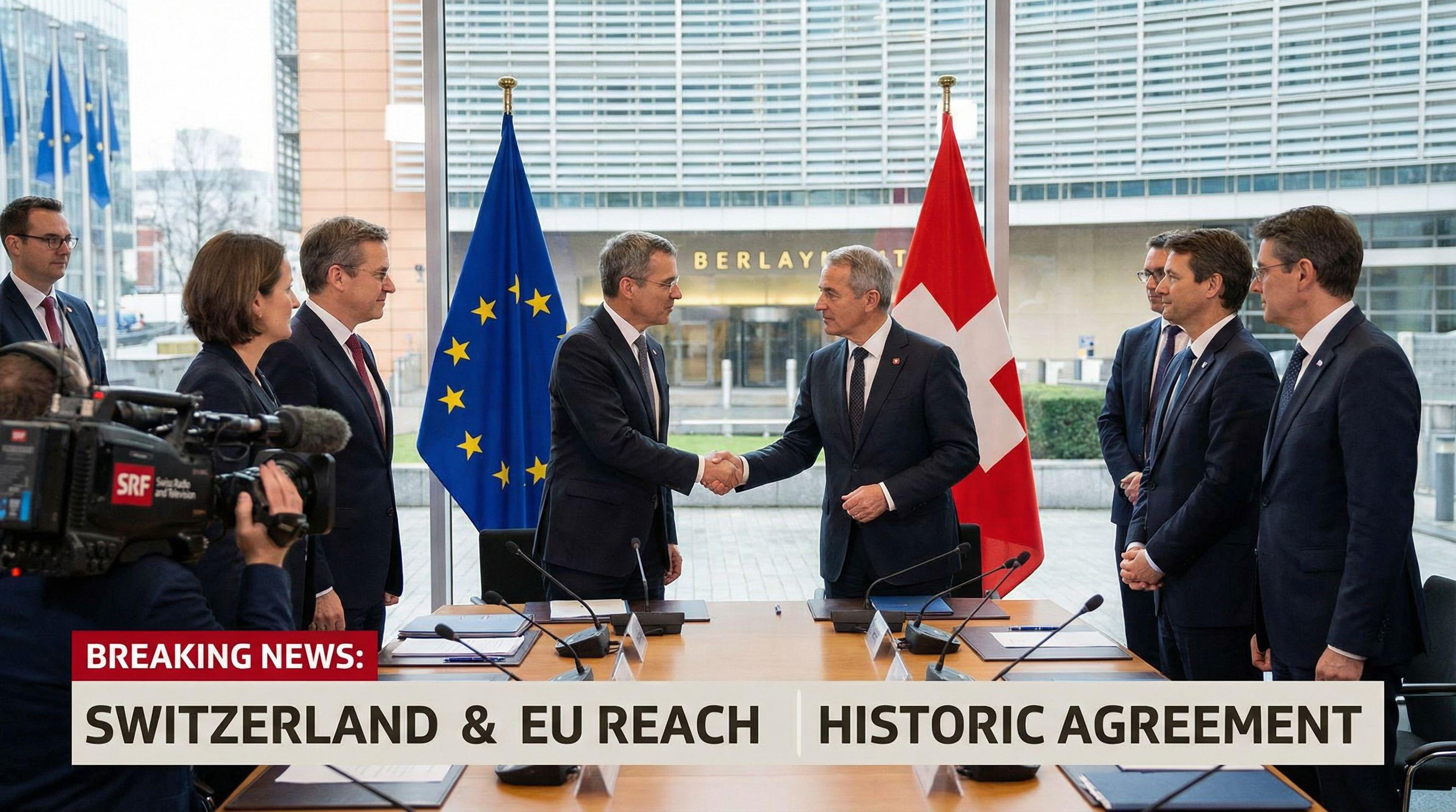 Switzerland and EU on Verge of Landmark Agreement Package