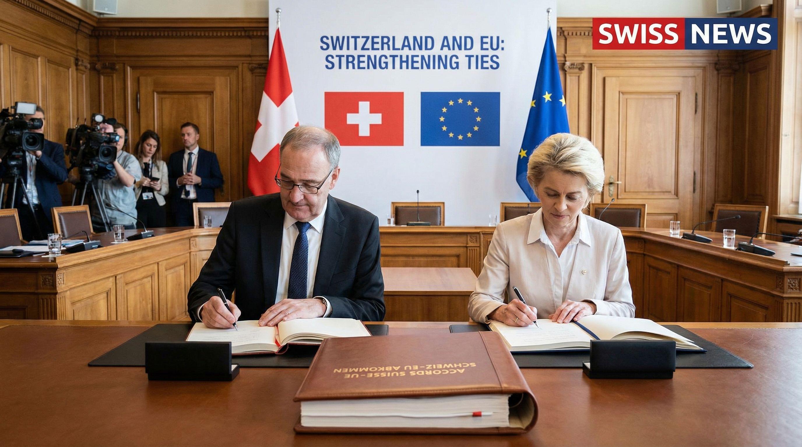 Switzerland and EU Sign Landmark Agreements to Strengthen Ties