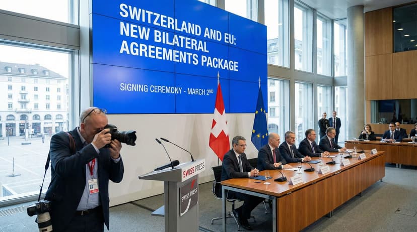 Switzerland and EU to Sign New Bilateral Agreements Package Next Week