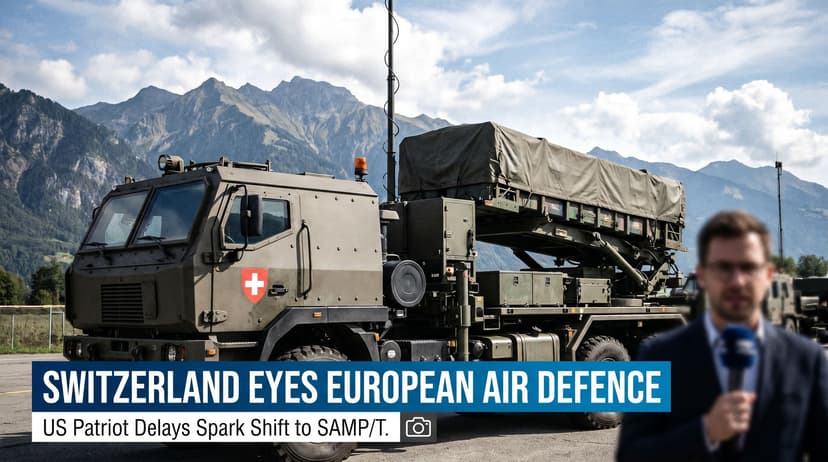 Switzerland Eyes European Air Defence System Amid US Patriot Delays