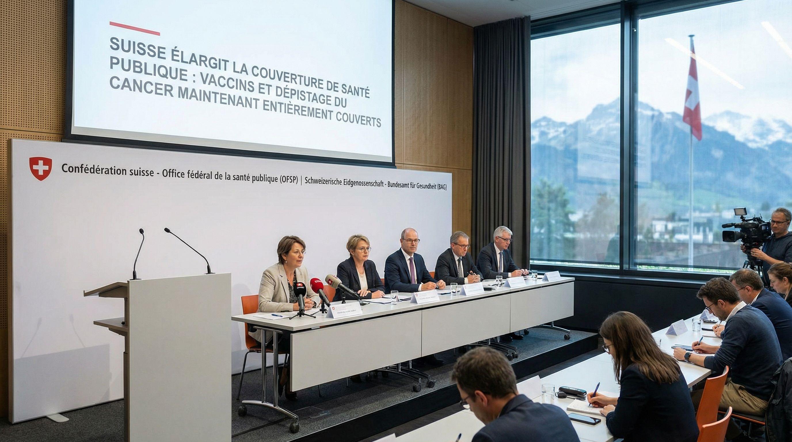 Switzerland Expands Public Health Coverage: Vaccines and Cancer Screening Now Fully Covered