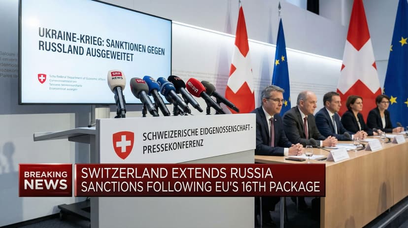 Switzerland Extends Russia Sanctions Following EU's 16th Package