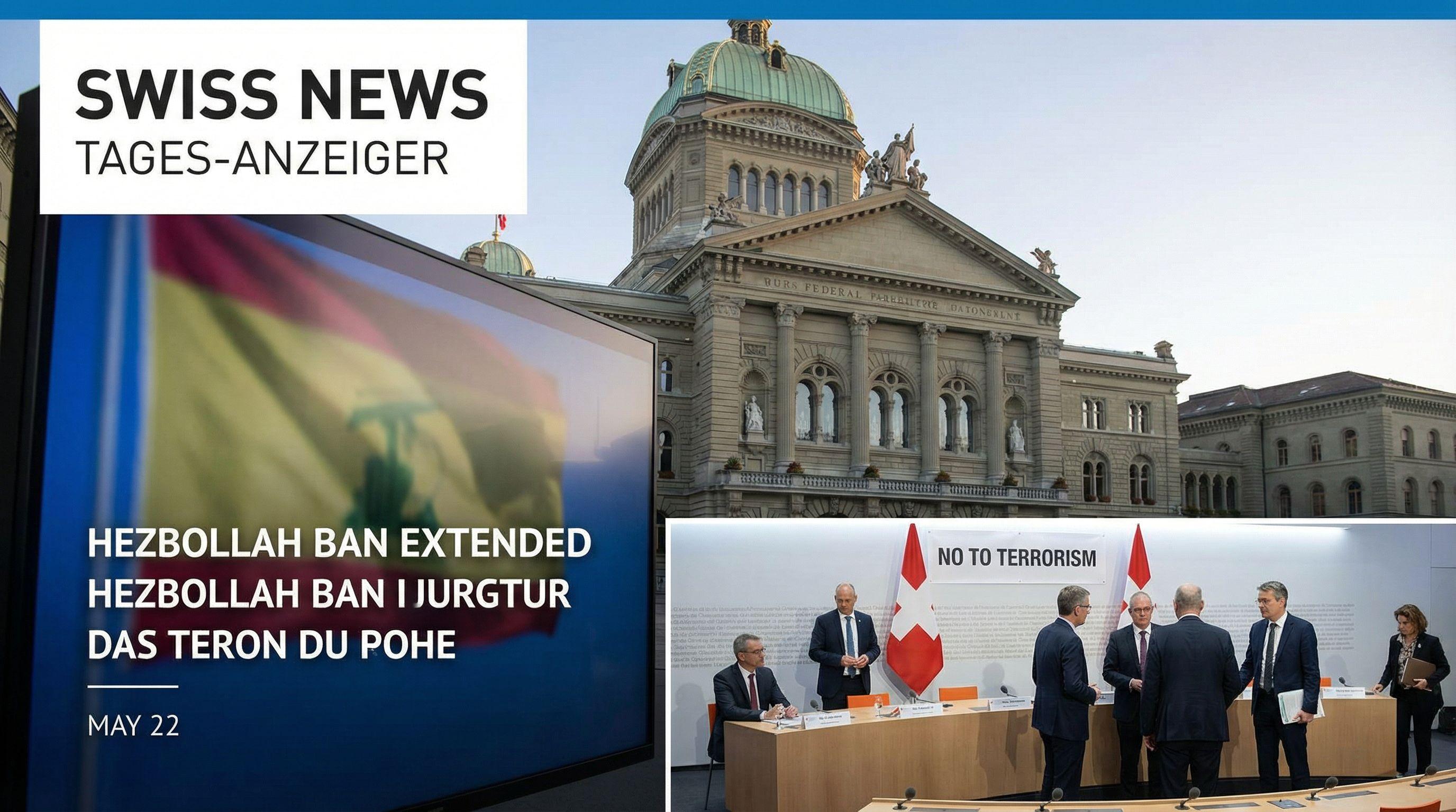 Switzerland Extends Terror Group Ban to Include Hezbollah