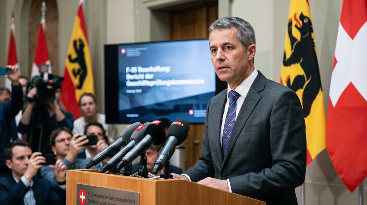 Swiss government accepts shortcomings in F-35 procurement process