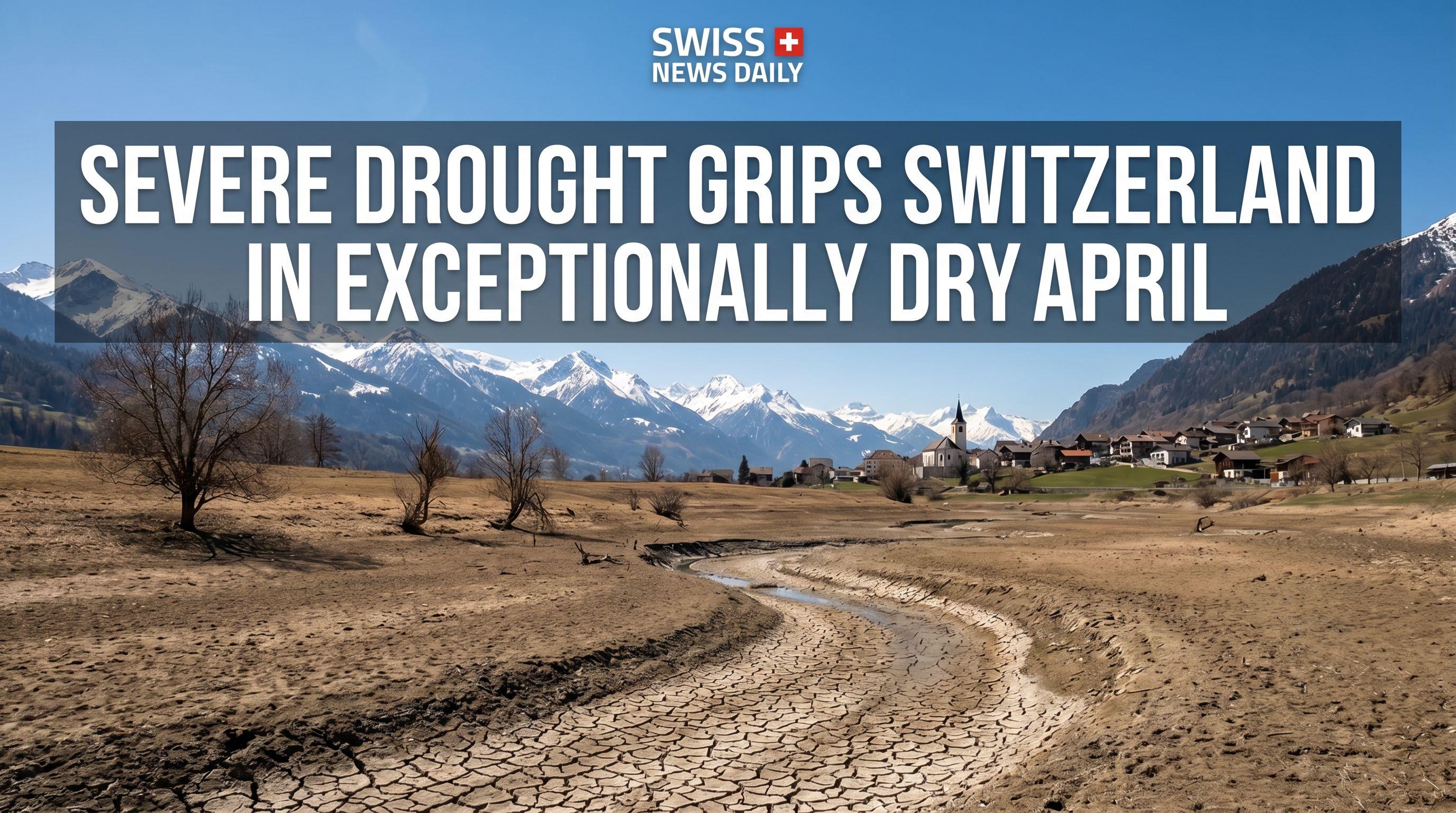 Severe Drought Grips Switzerland in Exceptionally Dry April