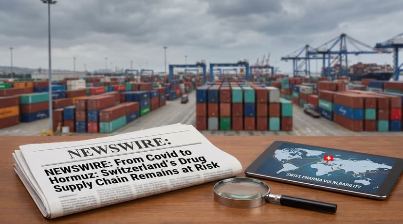 From Covid to Hormuz: Switzerland's Drug Supply Chain Remains at Risk