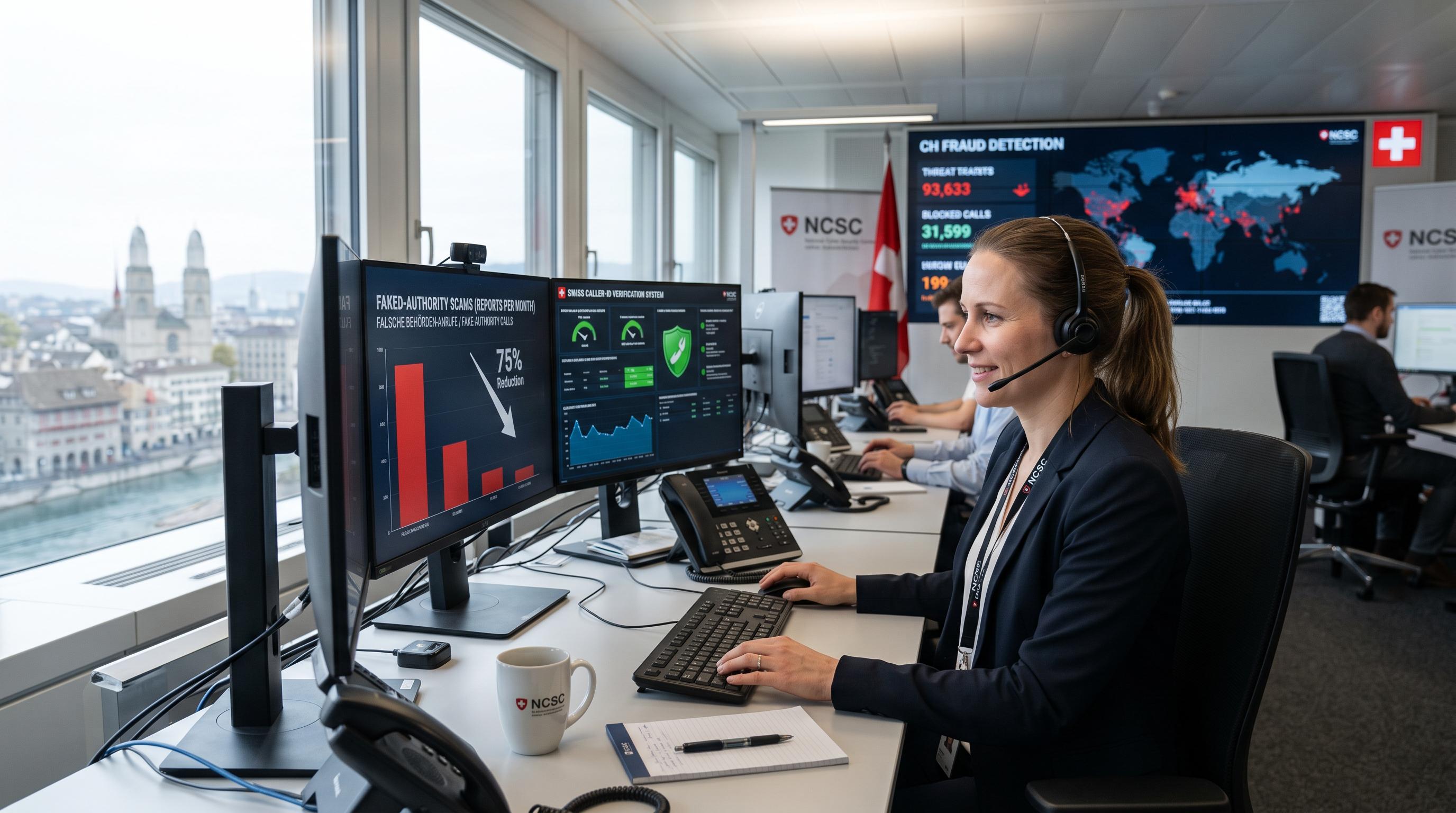 Fake-authority scams plunge after Swiss caller-ID crackdown