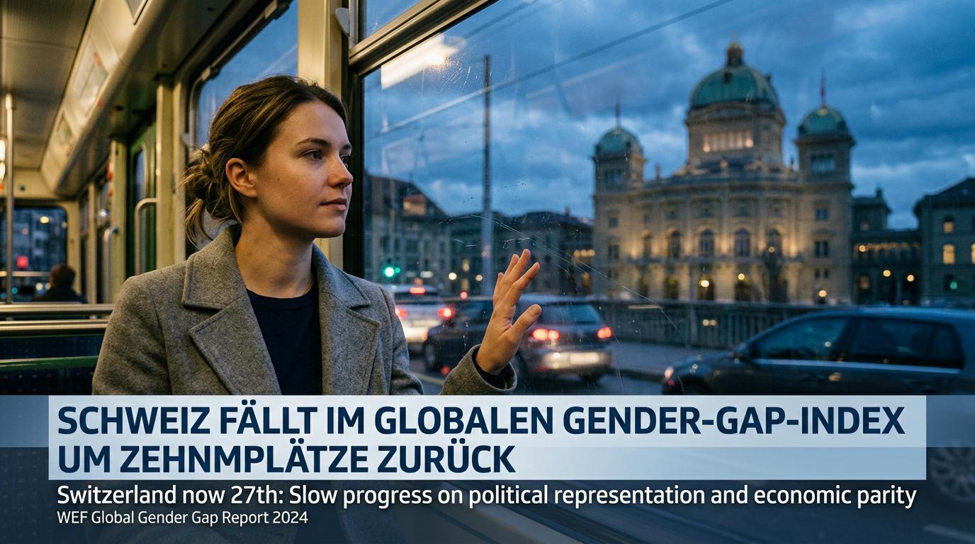 Switzerland falls ten places in global gender equality ranking