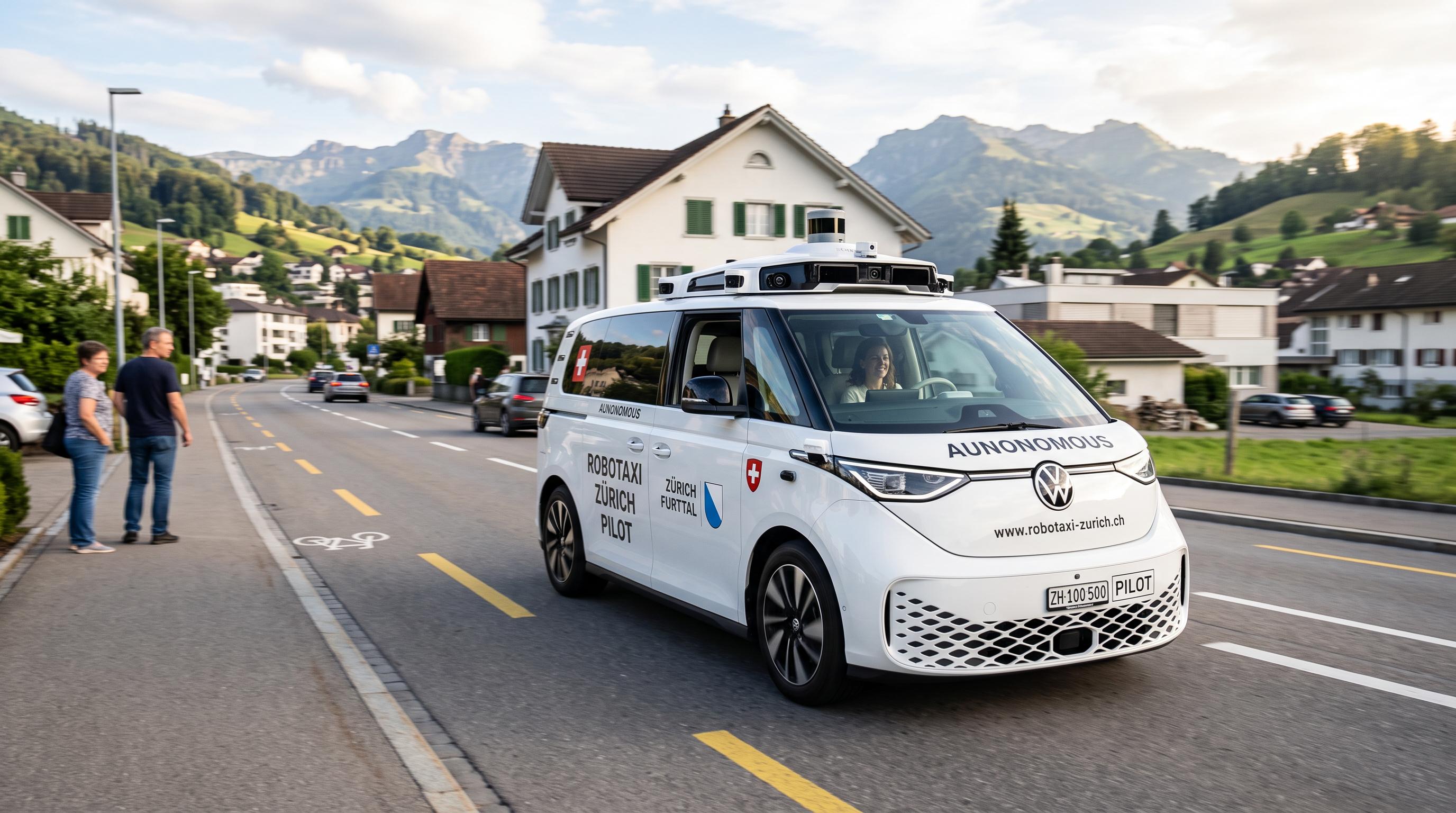 Switzerland’s first public robotaxi pilot launches in Zurich