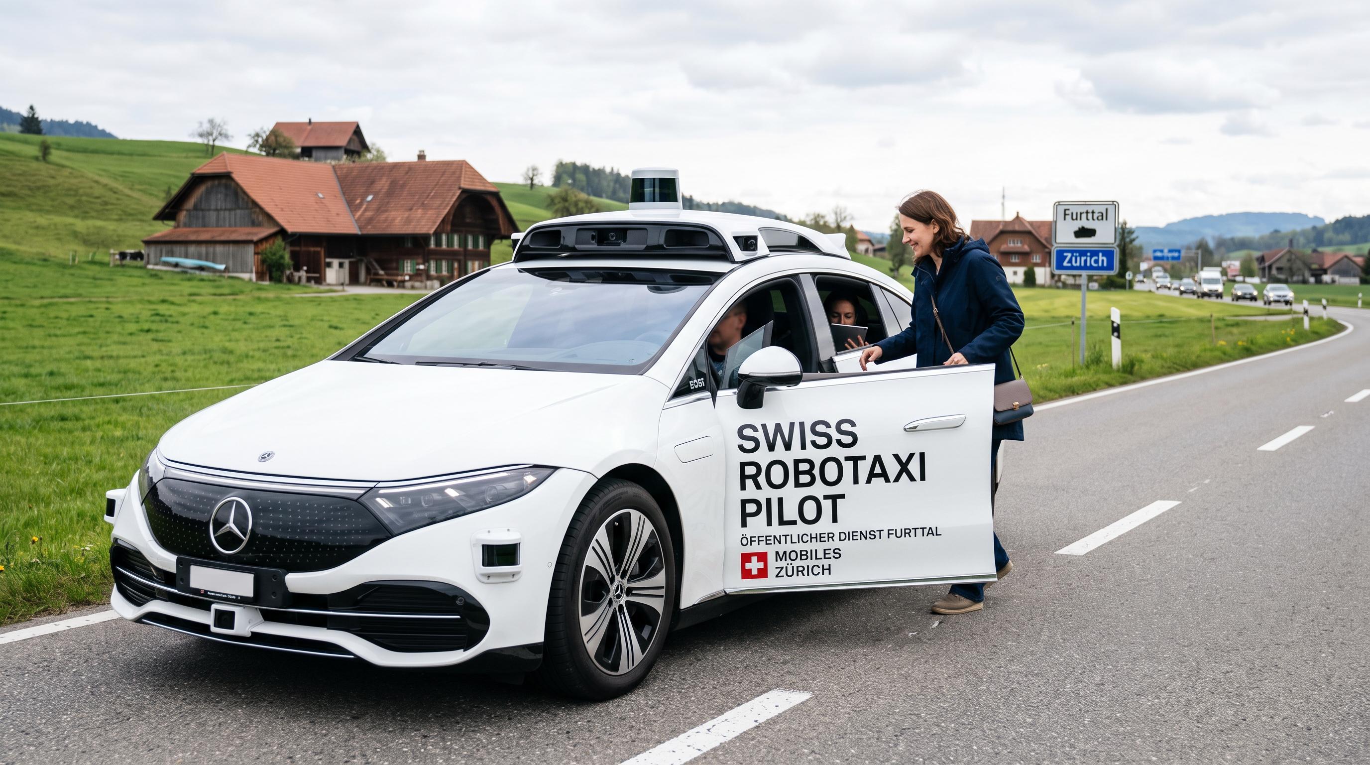Switzerland puts its first public robotaxi service on the road