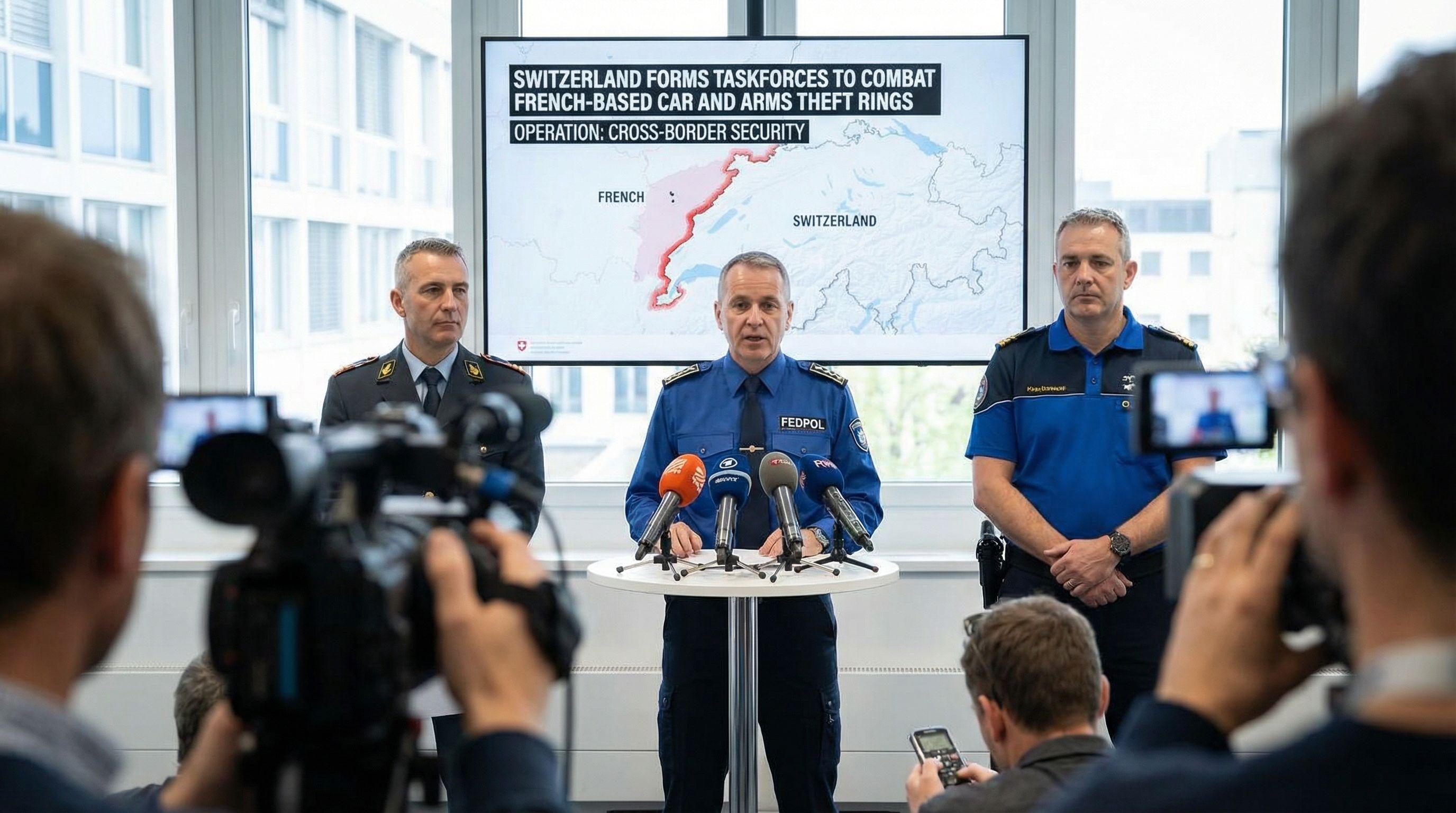 Switzerland Forms Taskforces to Combat French-Based Car and Arms Theft Rings