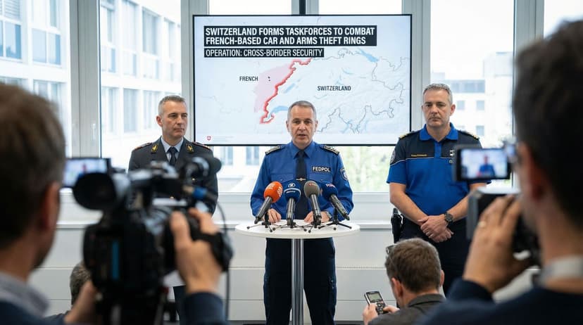 Switzerland Forms Taskforces to Combat French-Based Car and Arms Theft Rings