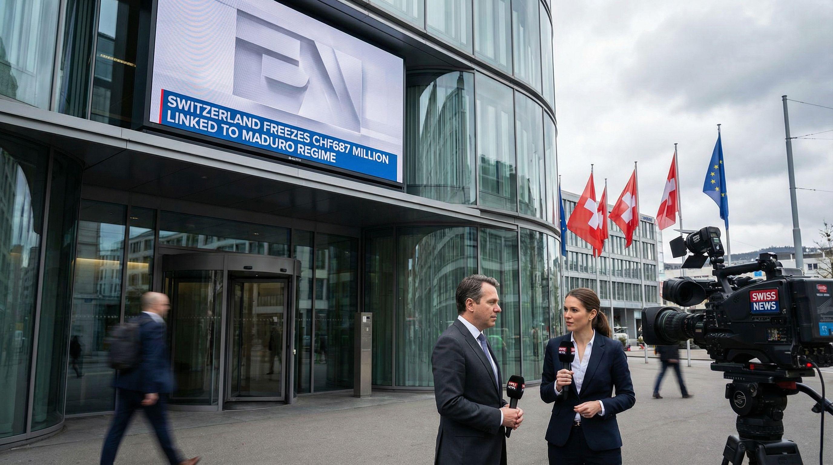 Switzerland Freezes CHF687 Million in Assets Linked to Venezuela's Maduro Regime