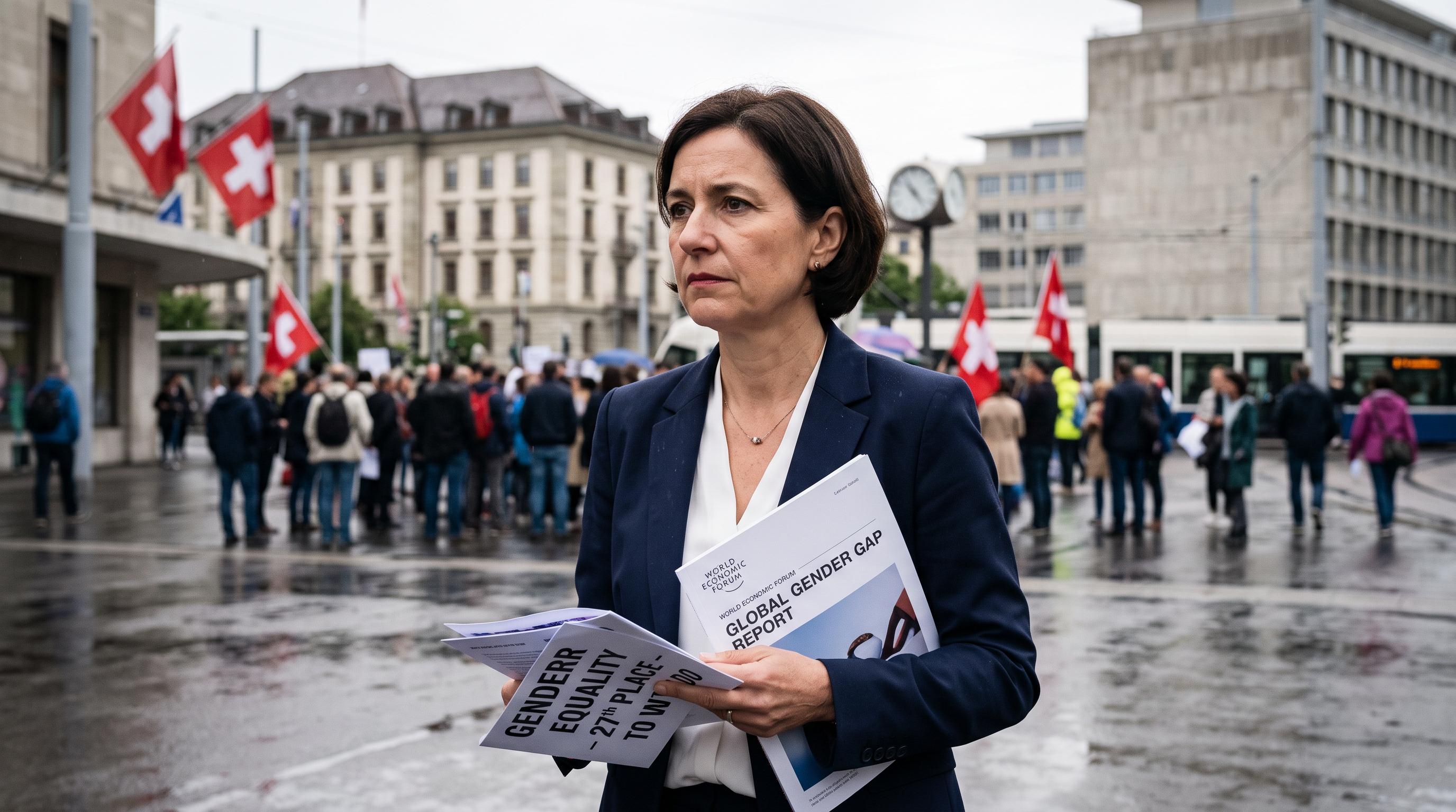 Switzerland falls sharply in global gender equality ranking