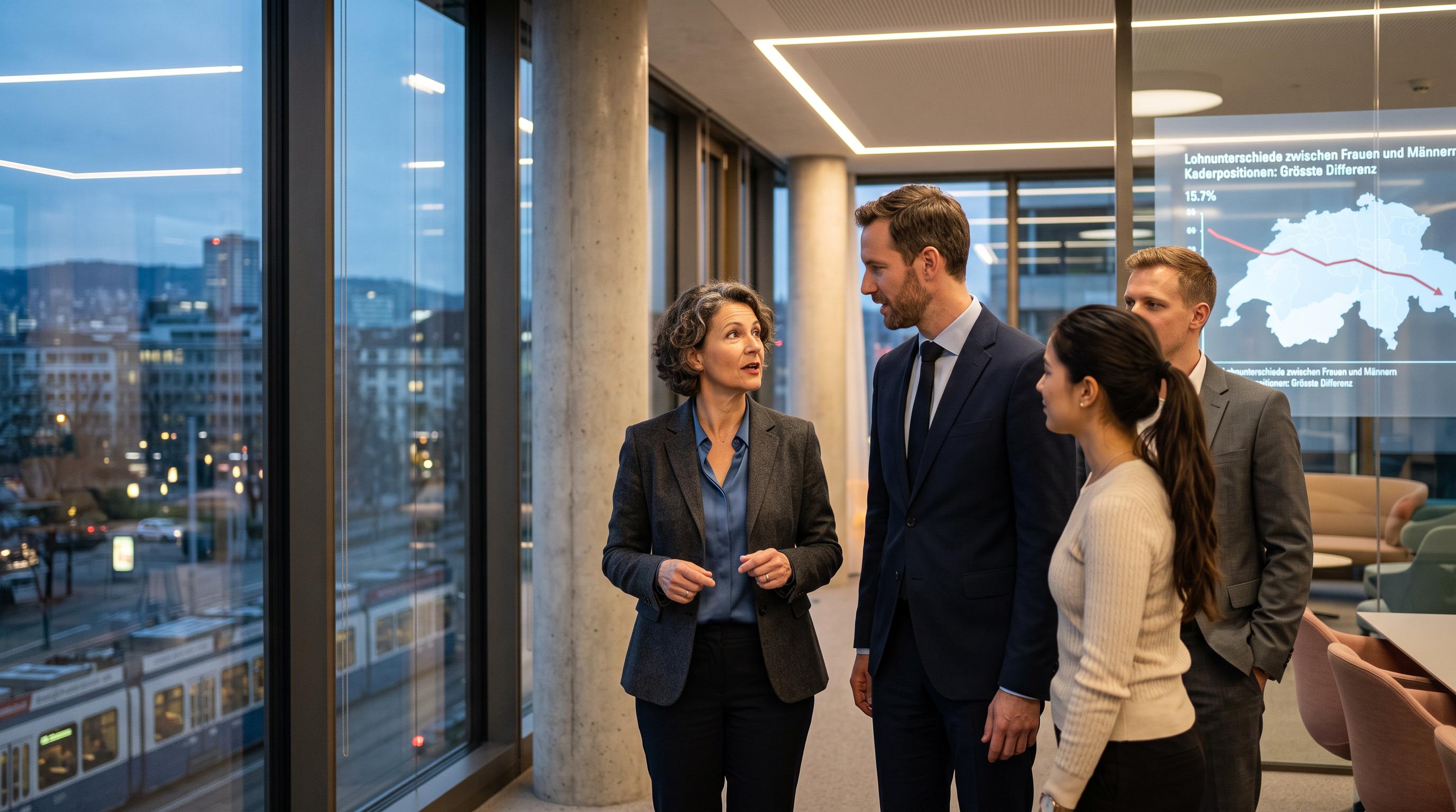 Swiss gender pay gap narrows, but senior managers still face the widest divide