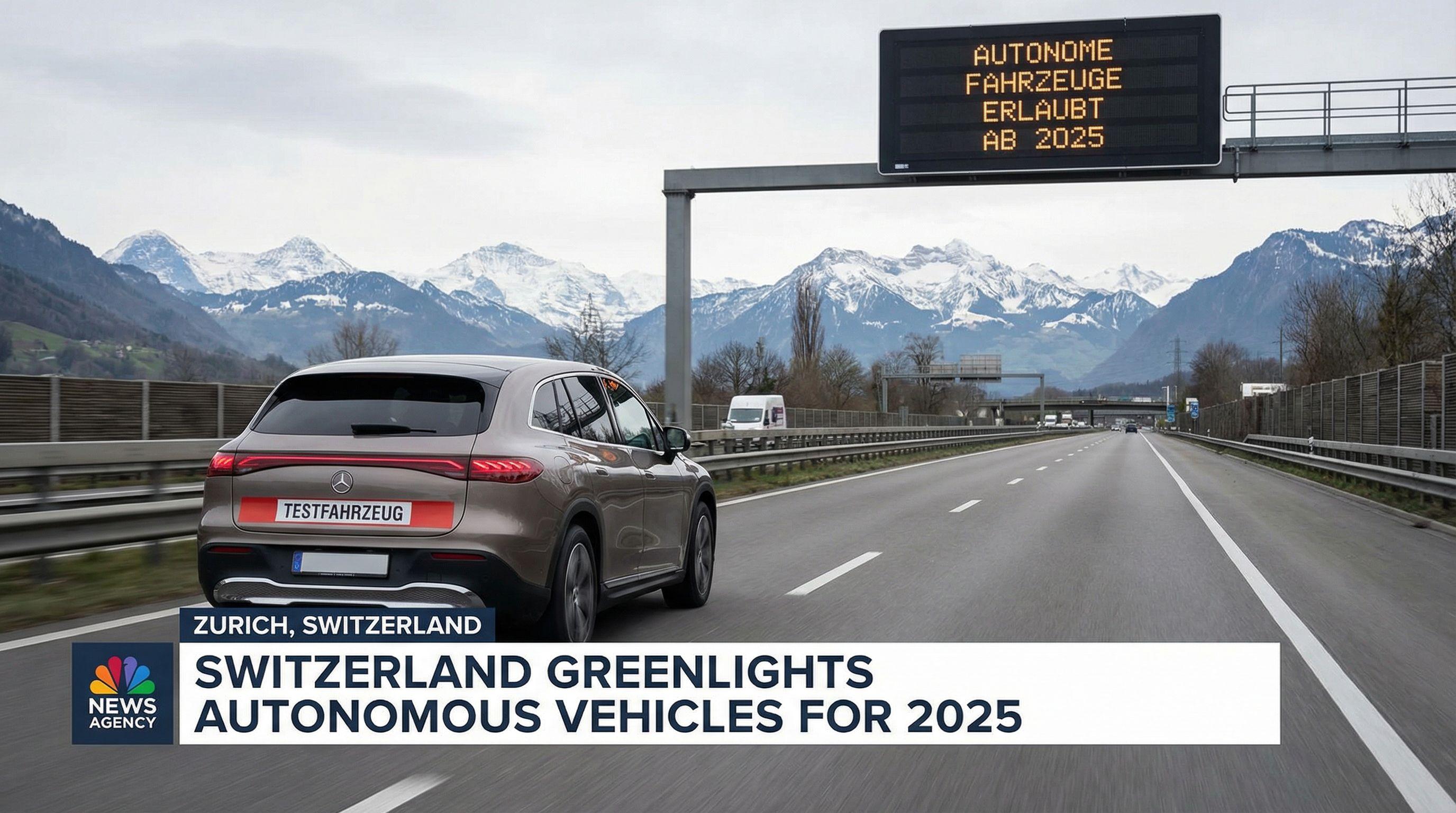 Switzerland Greenlights Autonomous Vehicles for 2025