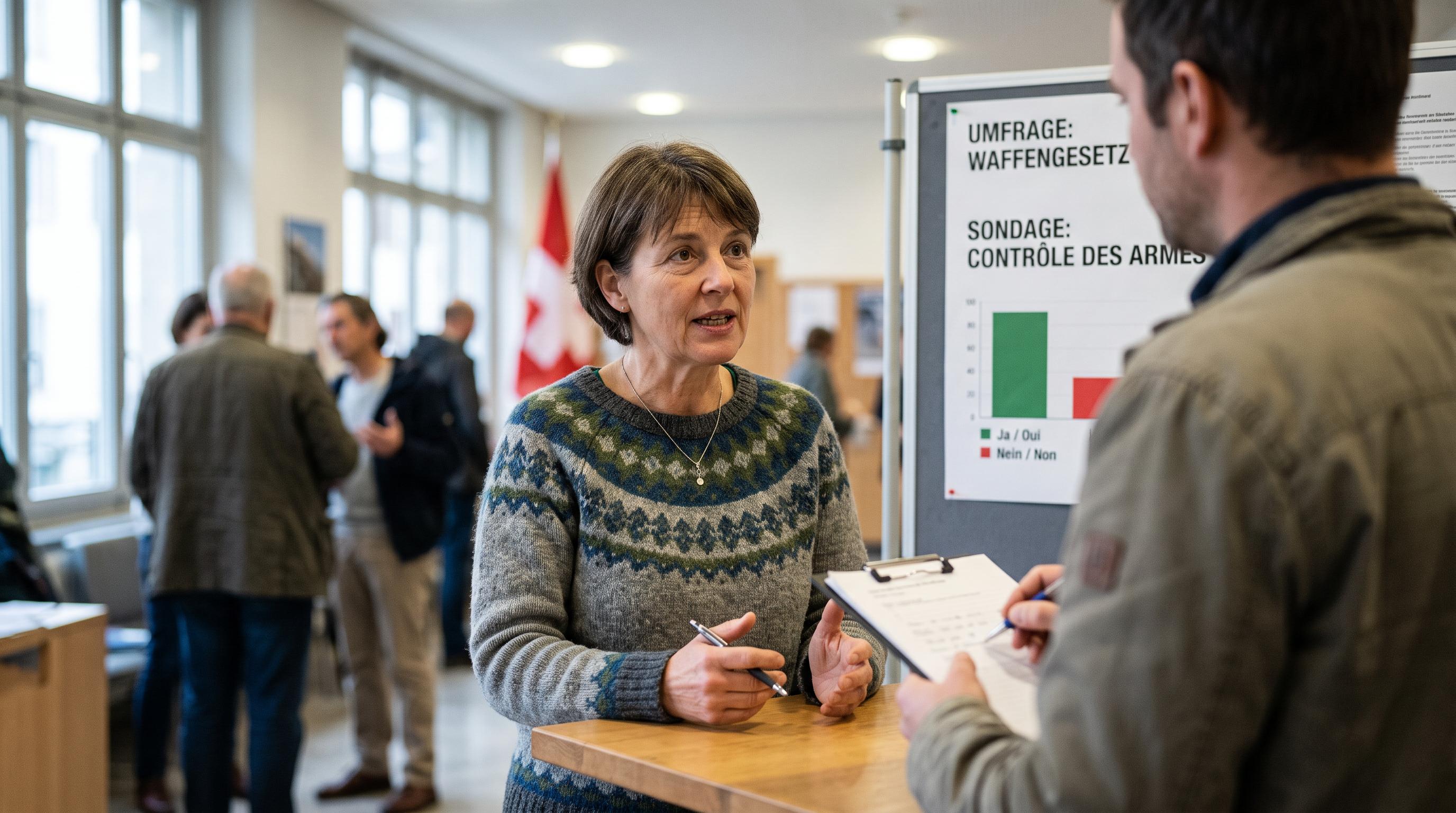 Swiss survey finds broad support for stricter gun controls