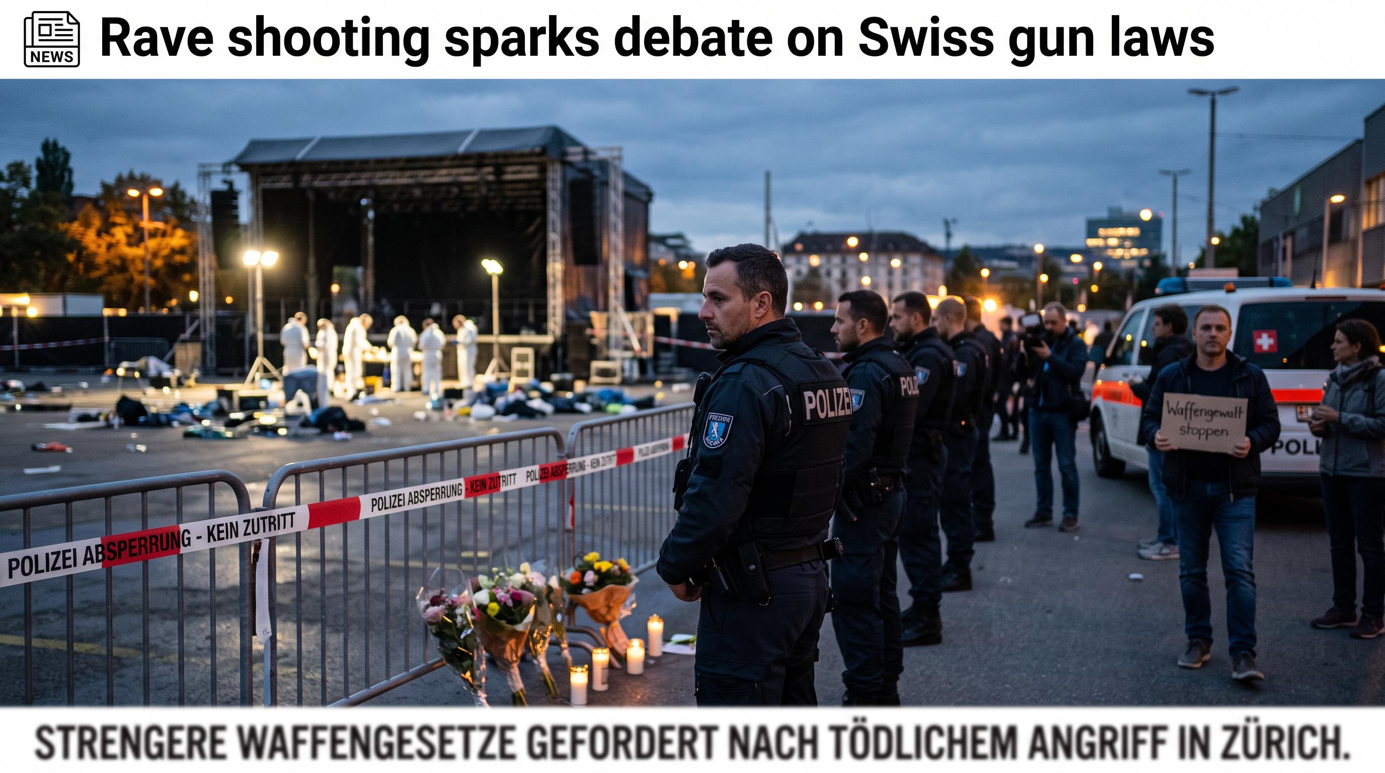 Deadly rave shooting reignites debate over Swiss gun laws
