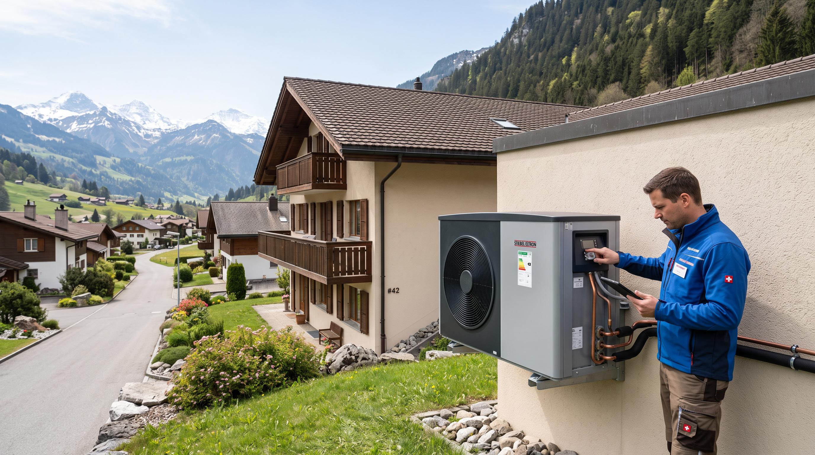 Heat pumps reach a quarter of Swiss residential buildings