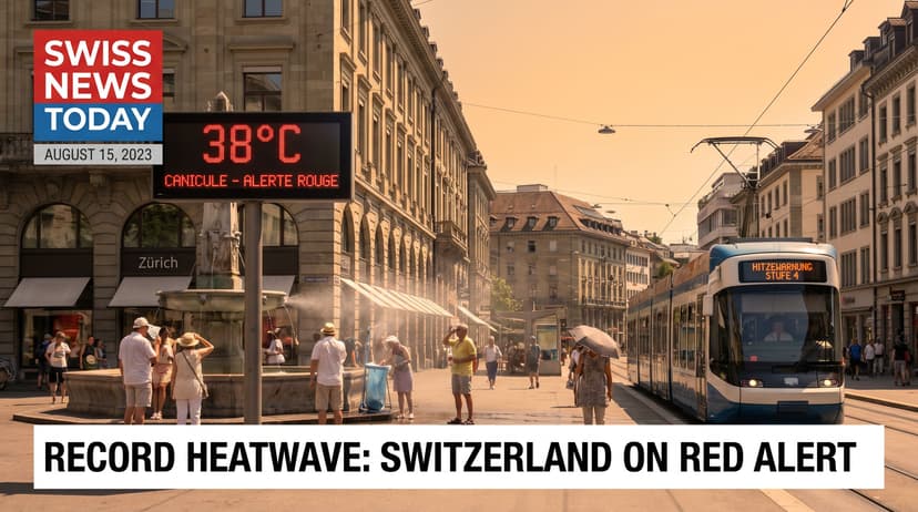 Switzerland on High Alert as Record-Breaking Heatwave Intensifies