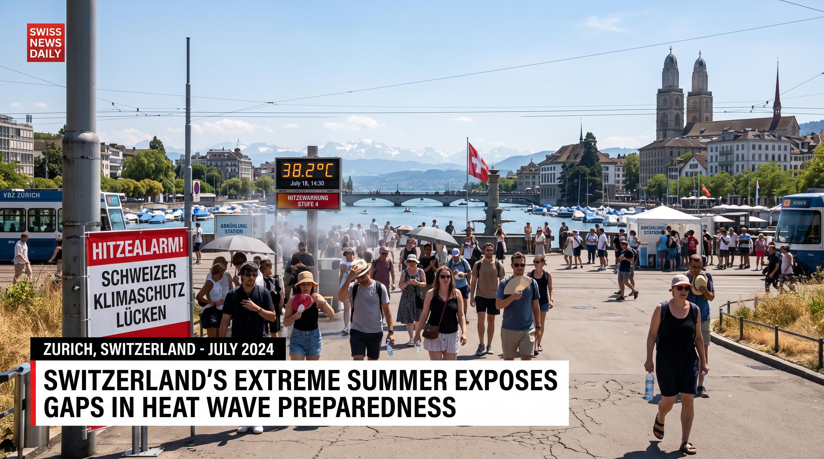 Switzerland’s extreme summer exposes gaps in heatwave preparedness