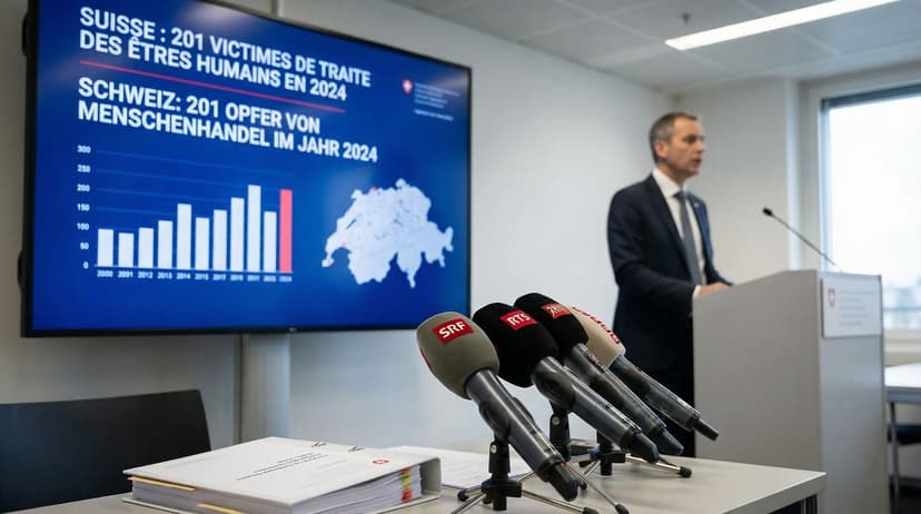 Switzerland identifies 201 human trafficking victims in 2024