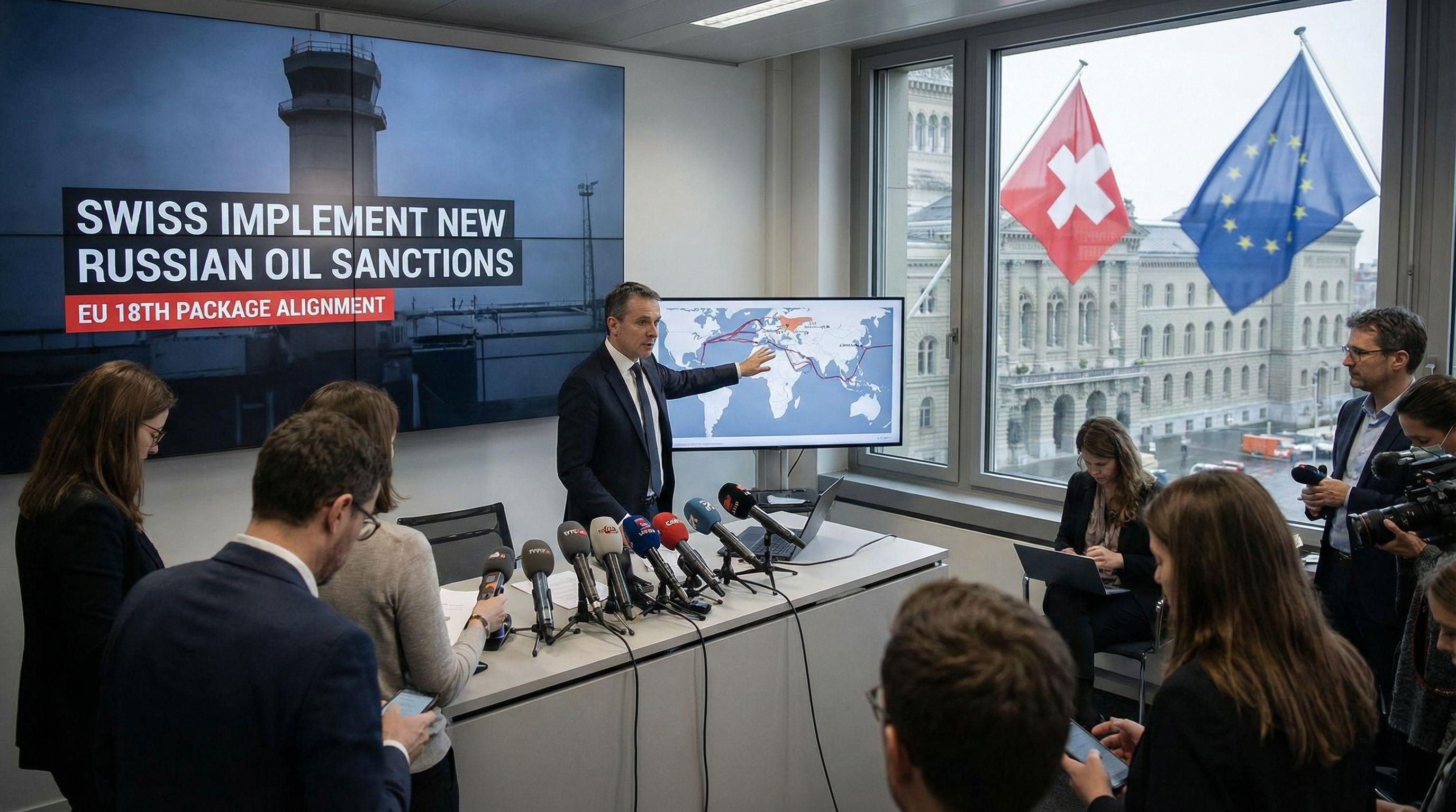 Switzerland Implements New Russian Oil Sanctions
