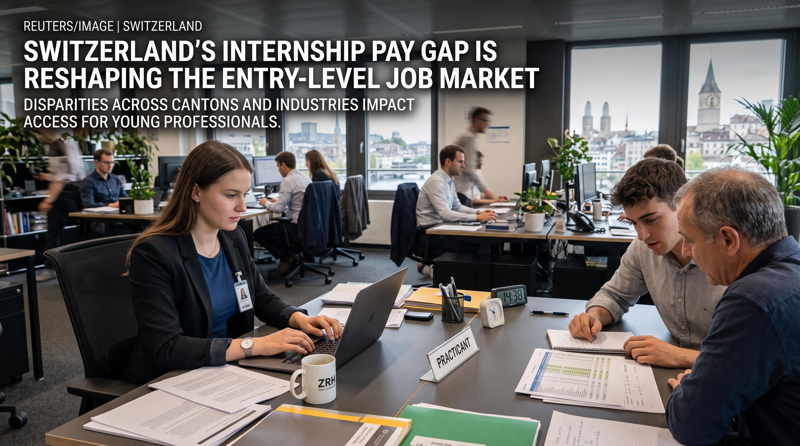 Switzerland’s internship pay gap is reshaping the entry-level job market
