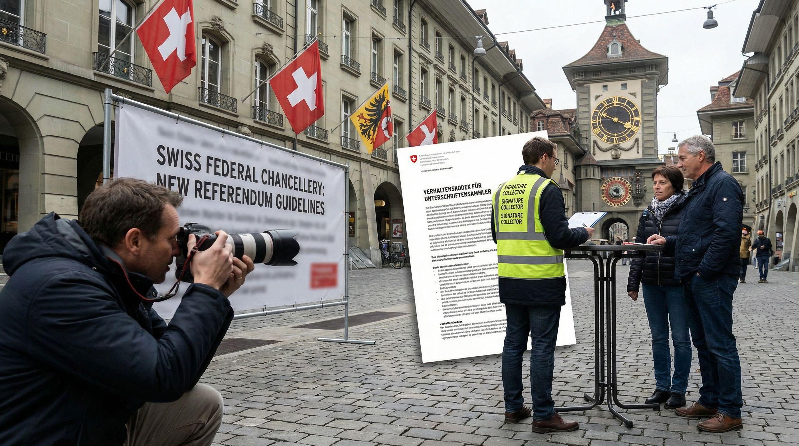 Switzerland Introduces Code of Conduct for Referendum Collectors