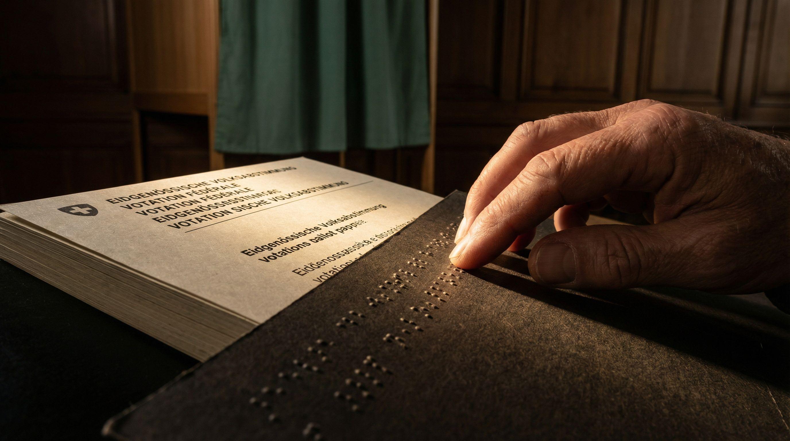 Switzerland Introduces Voting Template for Visually Impaired