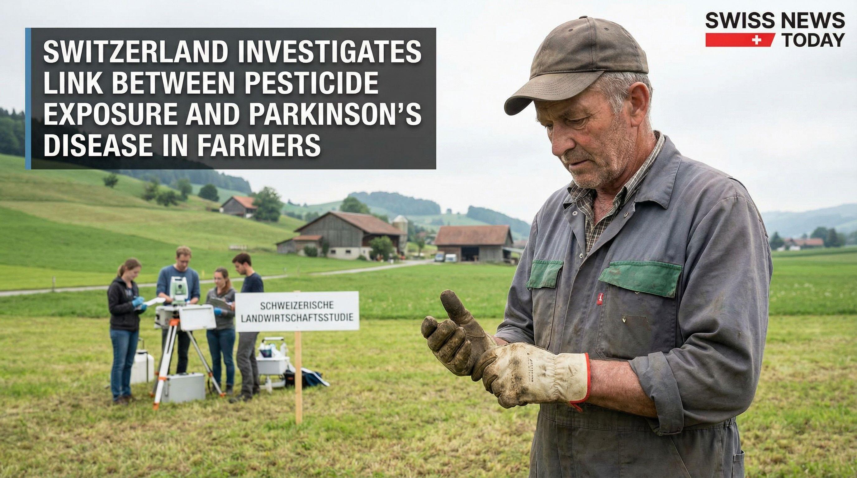 Switzerland Investigates Link Between Pesticide Exposure and Parkinson's Disease in Farmers