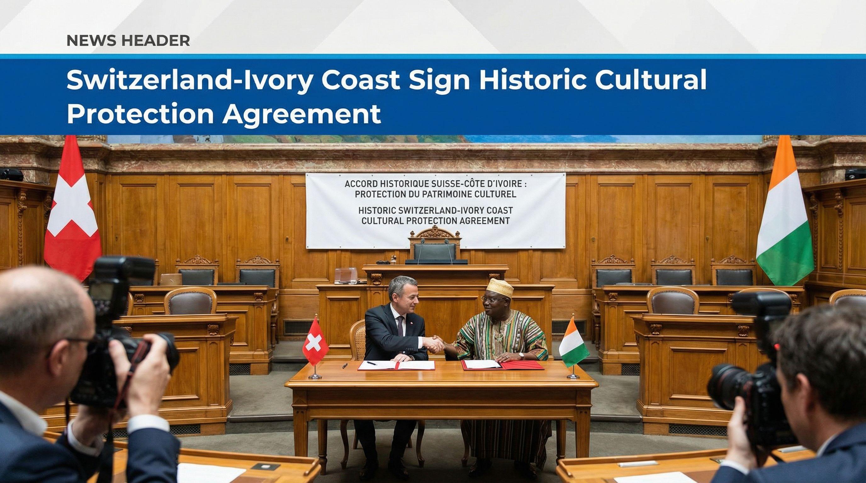 Switzerland-Ivory Coast Sign Historic Cultural Protection Agreement