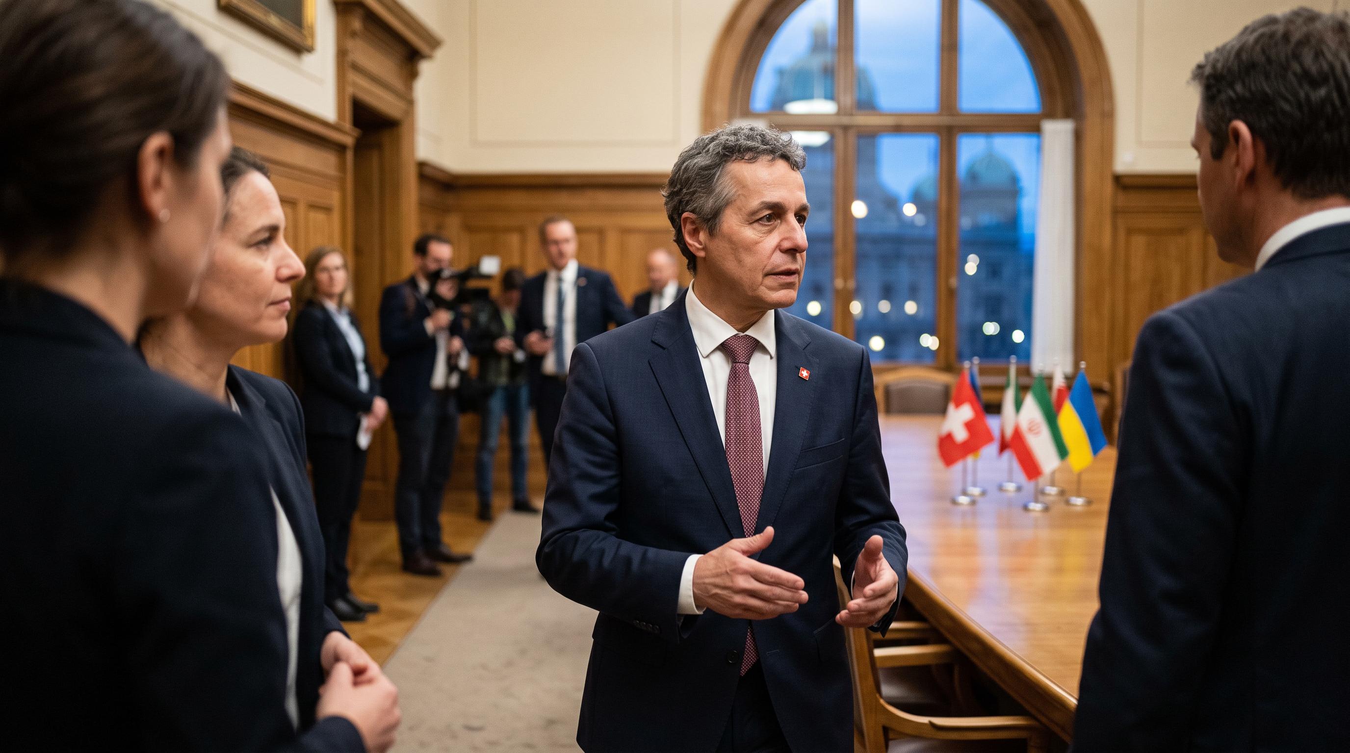 Switzerland keeps diplomatic channels open in Iran and Ukraine conflicts
