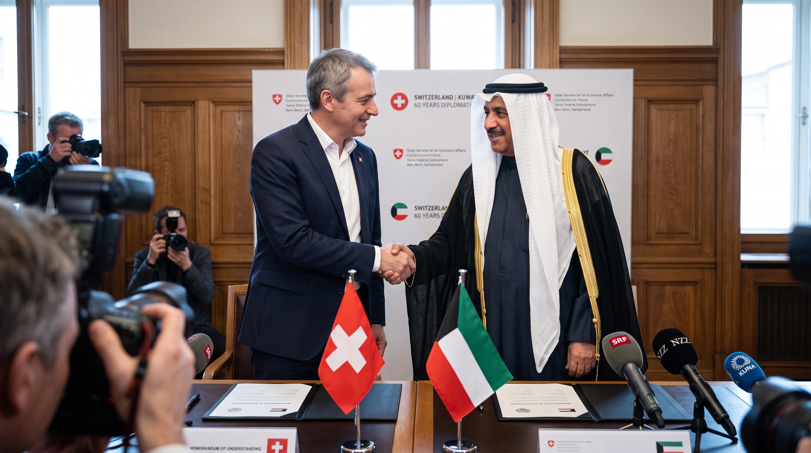 Switzerland and Kuwait seek closer trade and investment ties