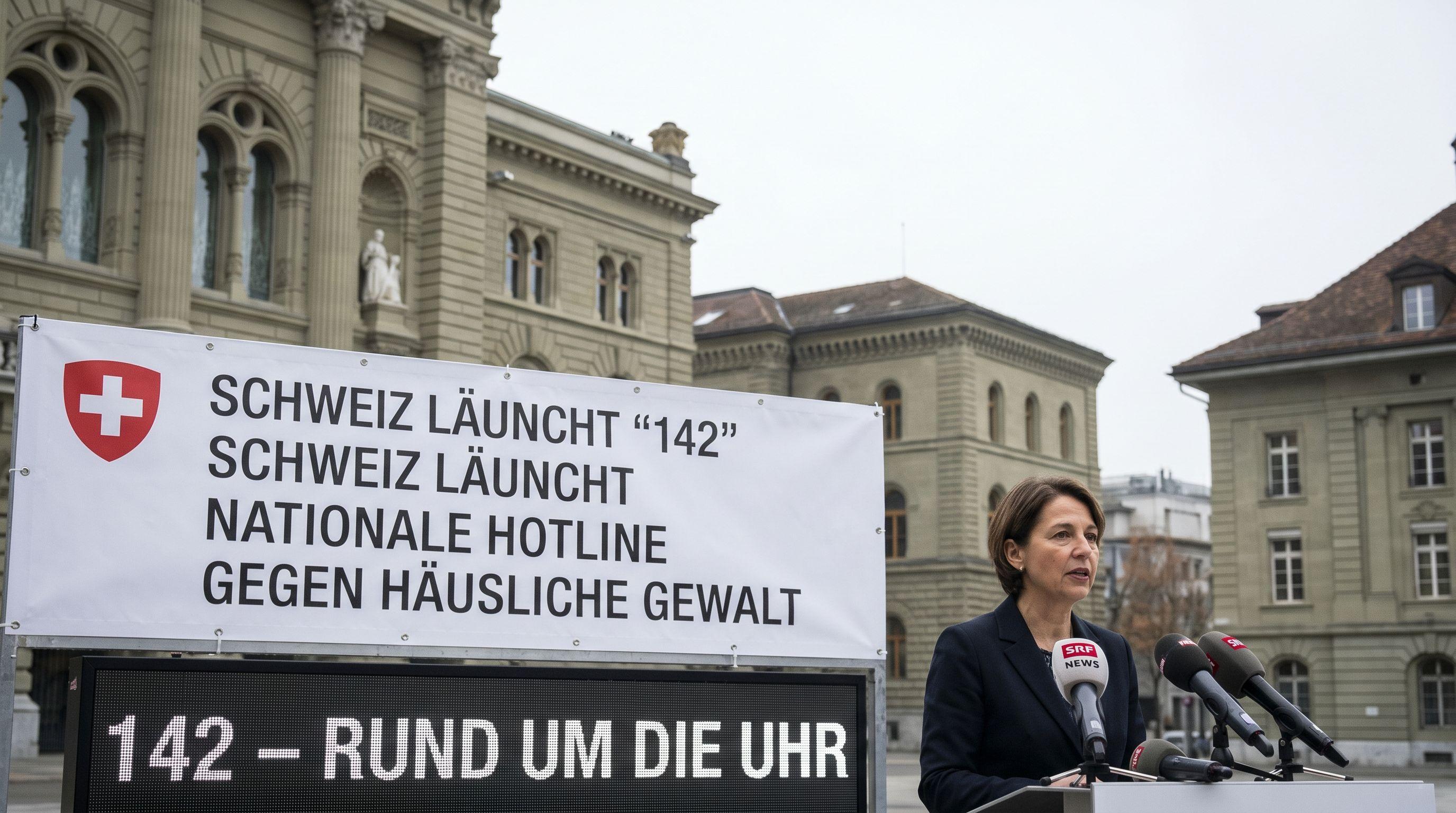 Switzerland Launches Nationwide Domestic Violence Hotline '142'